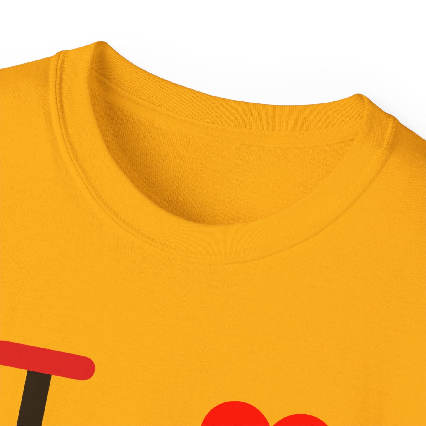 I Luv LongD® Logo Cotton Tee Juneteenth positive top negative bottom text