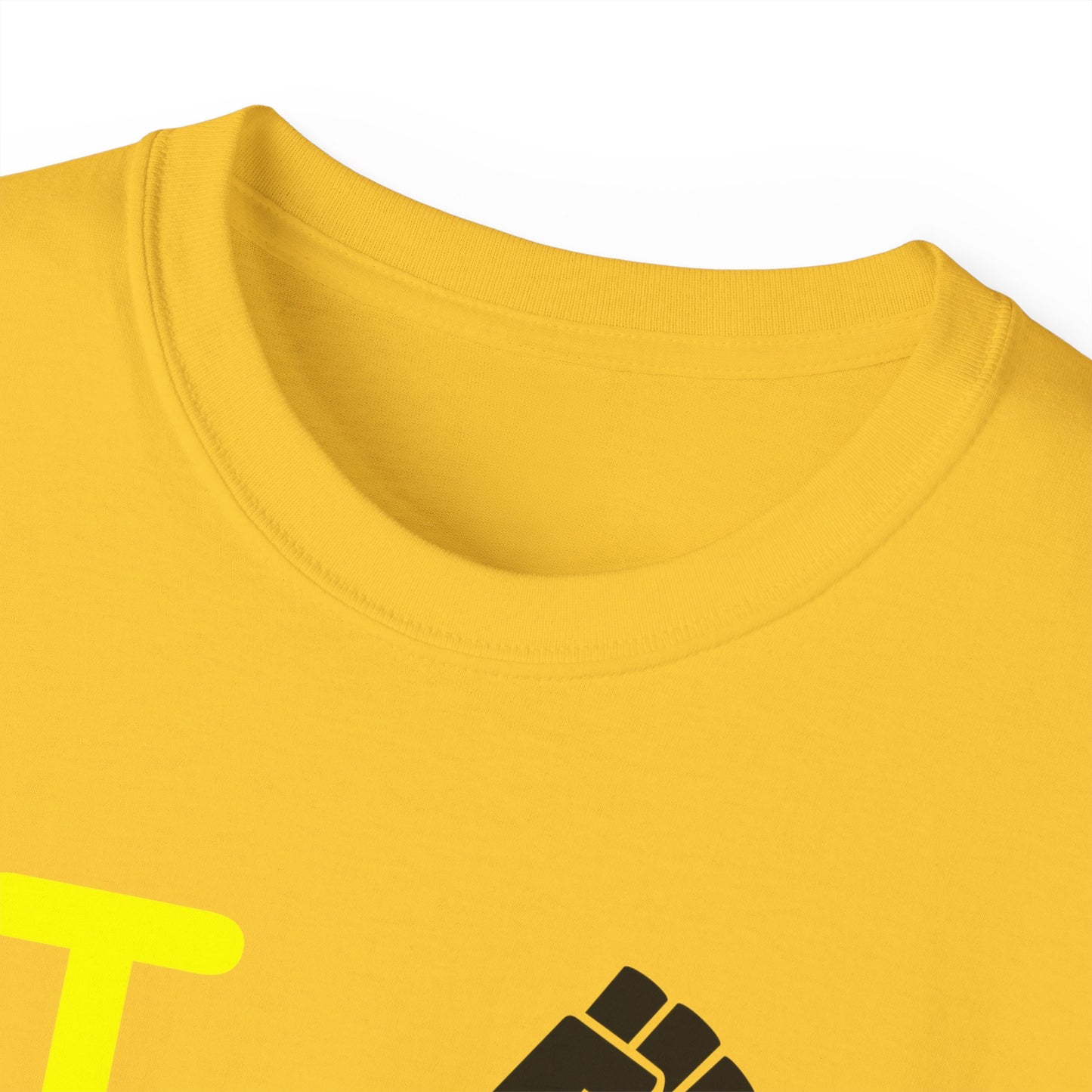 I Fist LongD® Alternate Logo Cotton Tee Juneteenth black fist