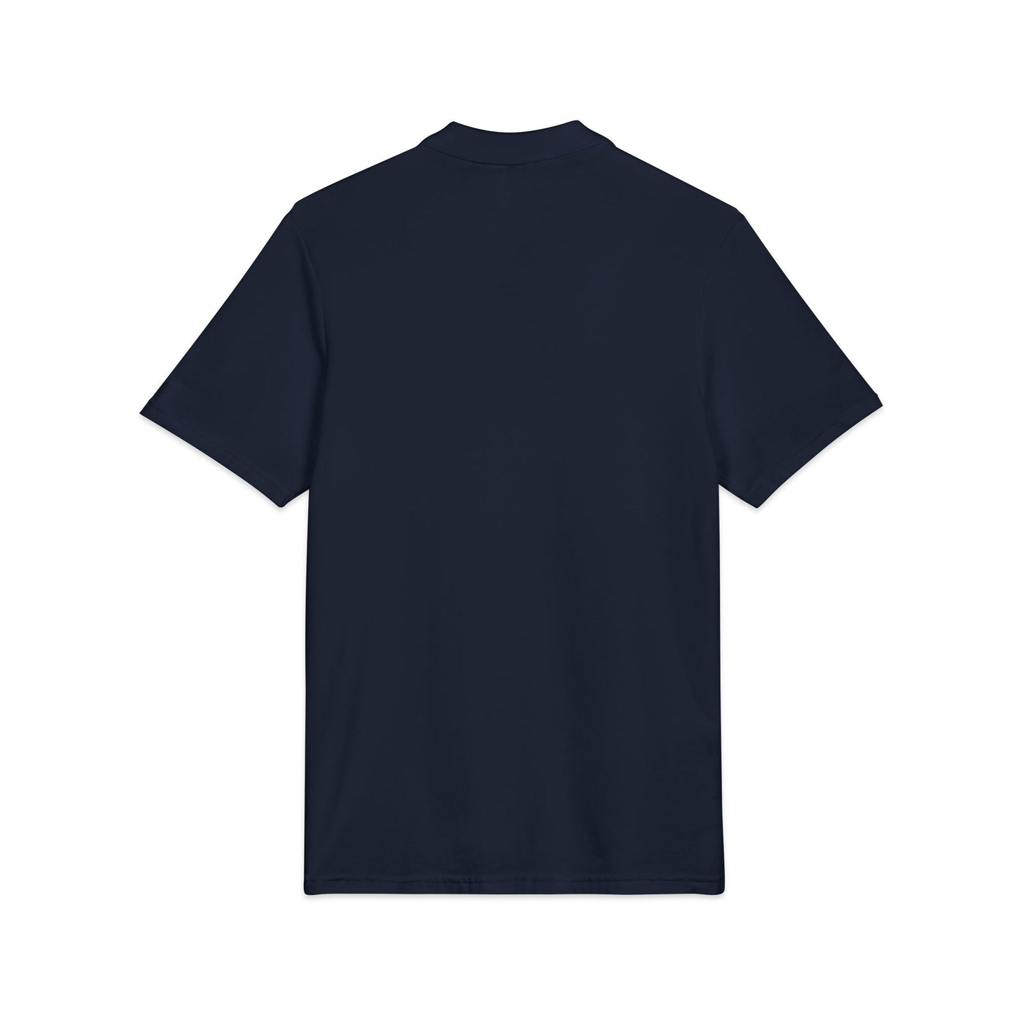 Embroidered LongD alternate basic logo upright polo shirt