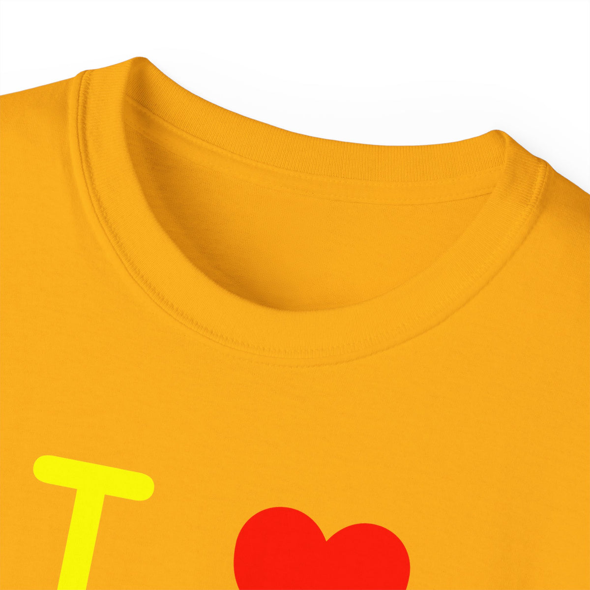 I Luv LongD Tag-domain positive alternate basic logo cotton tee