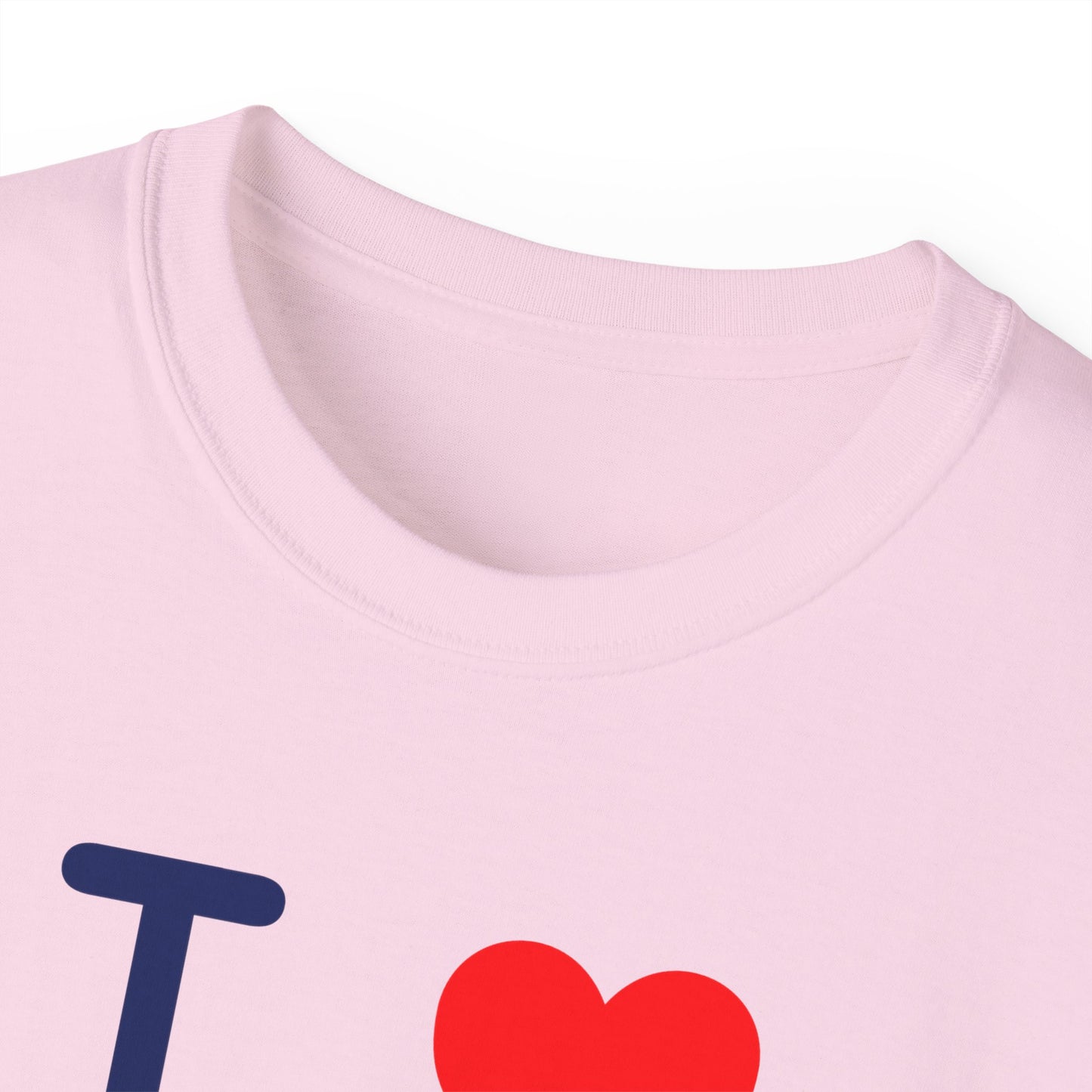 I Luv LongD Tag-domain positive official basic logo cotton tee