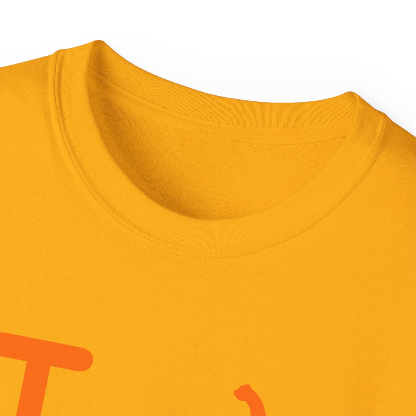 I Pumpkin LongD® Logo Cotton Tee positive orange basic Hyde Park logo