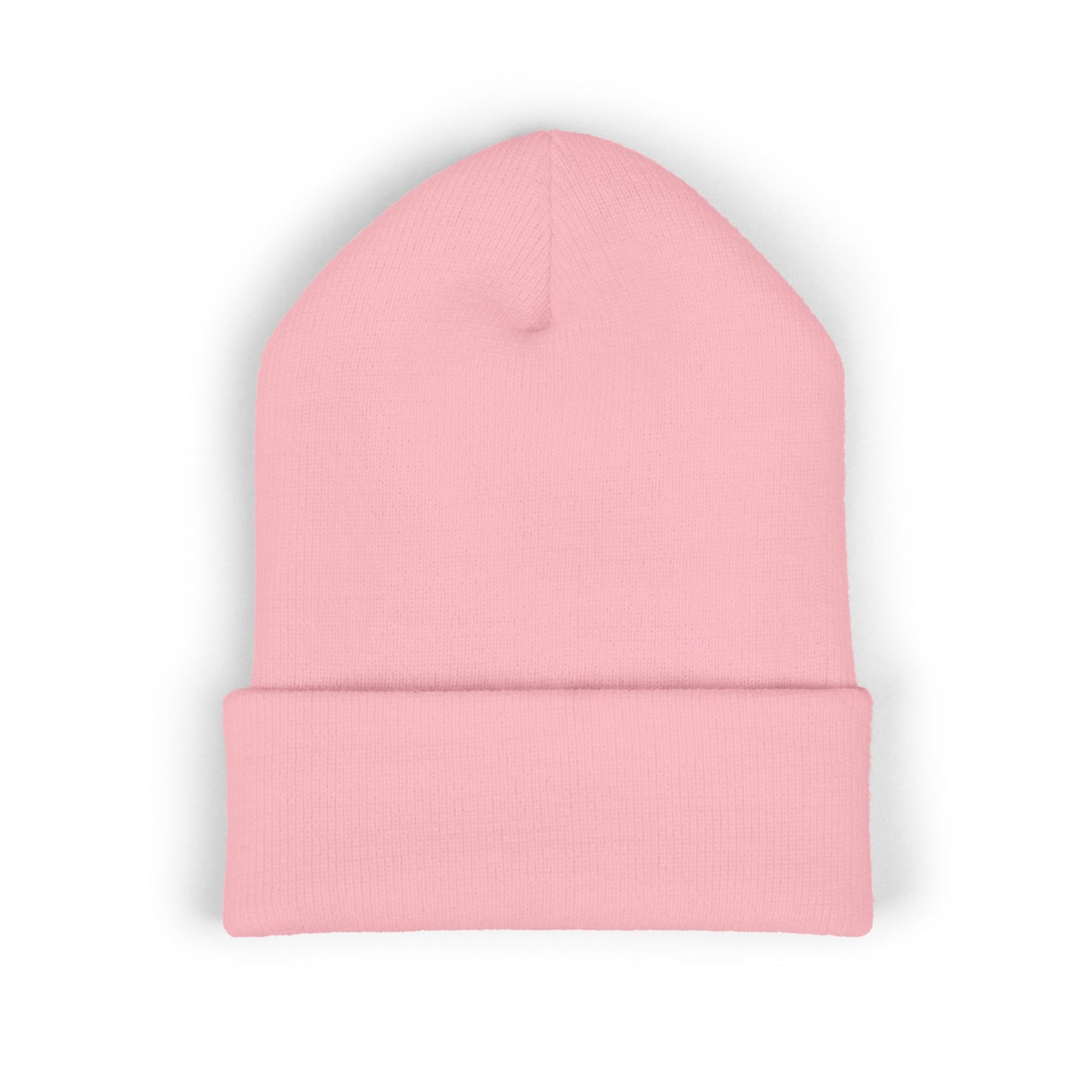 Embroidered Classic Cuffed Beanie reverse official basic logo upright