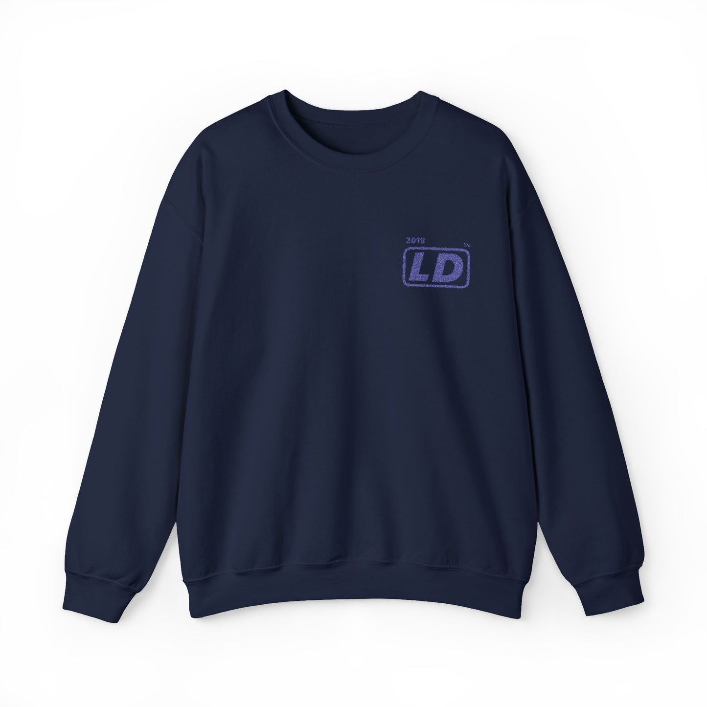 Embroidered Unisex Heavy Blend™ Crewneck Sweatshirt official basic logo initials