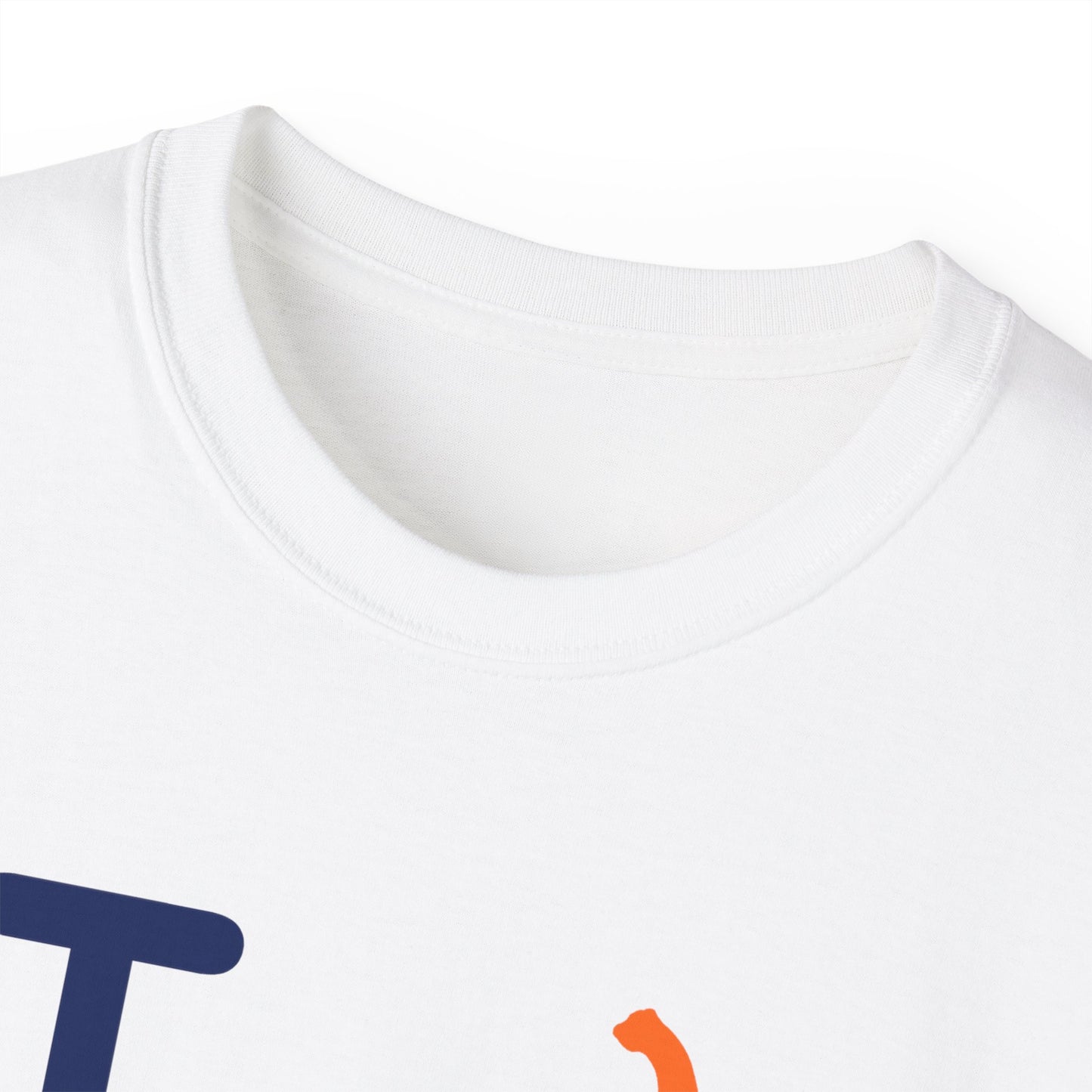 I Pumpkin LongD® Logo Cotton Tee positive blue basic Hyde Park logo
