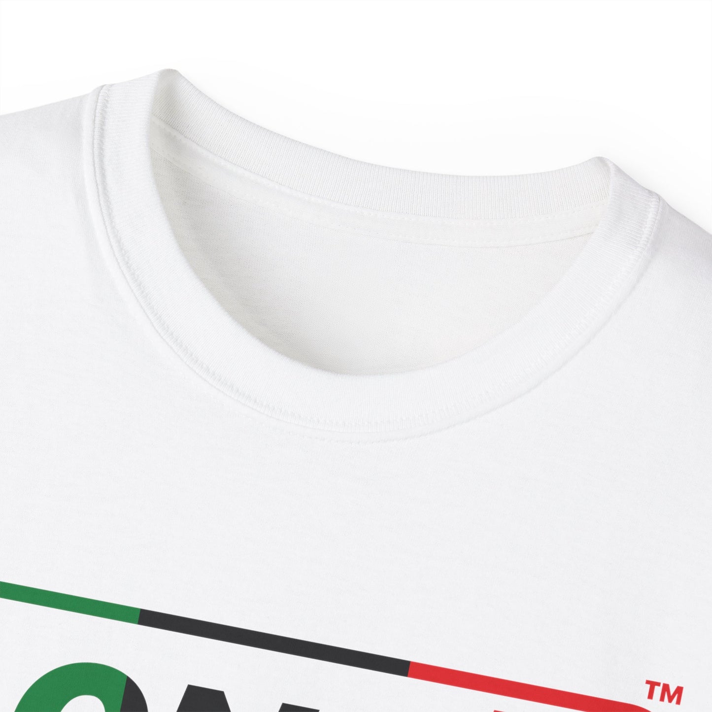 LongD® Logo Cotton Tee Juneteenth positive thirds text