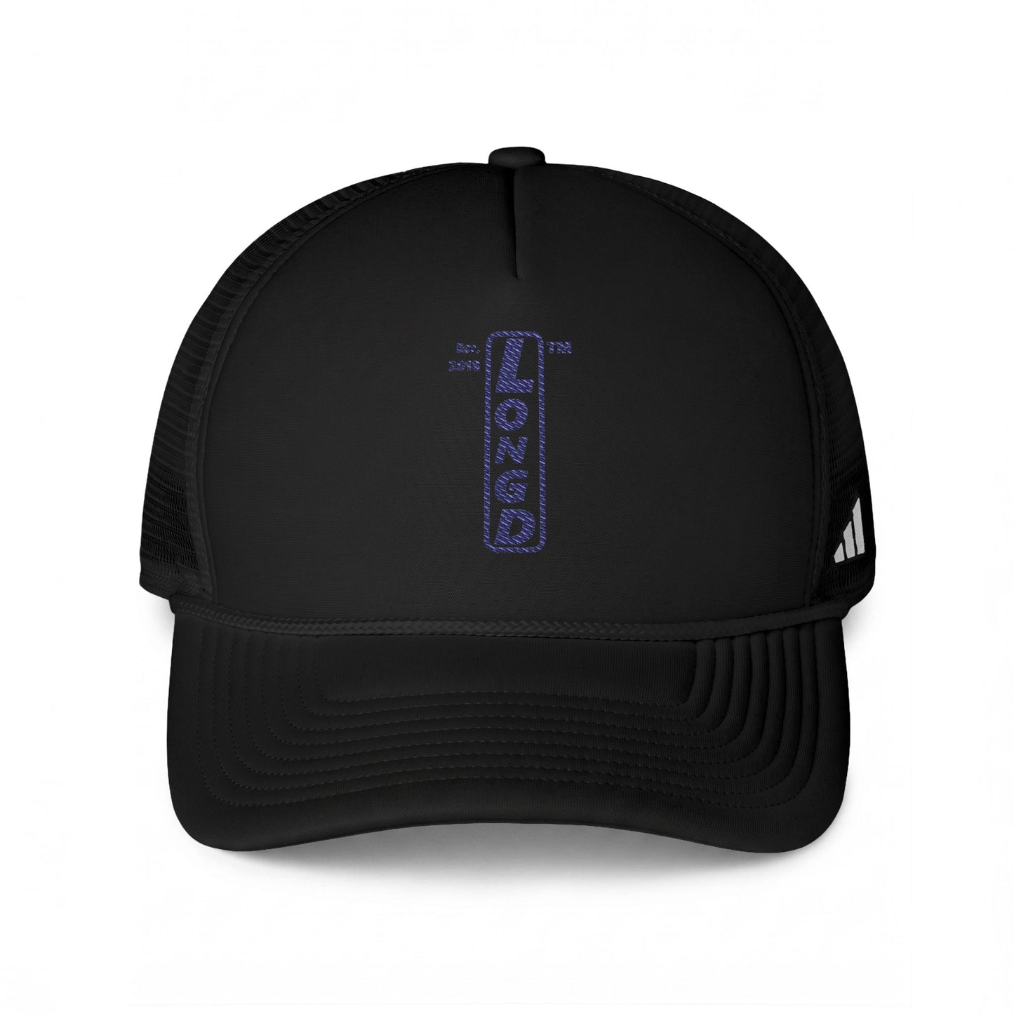 adidas official basic upright logo trucker cap