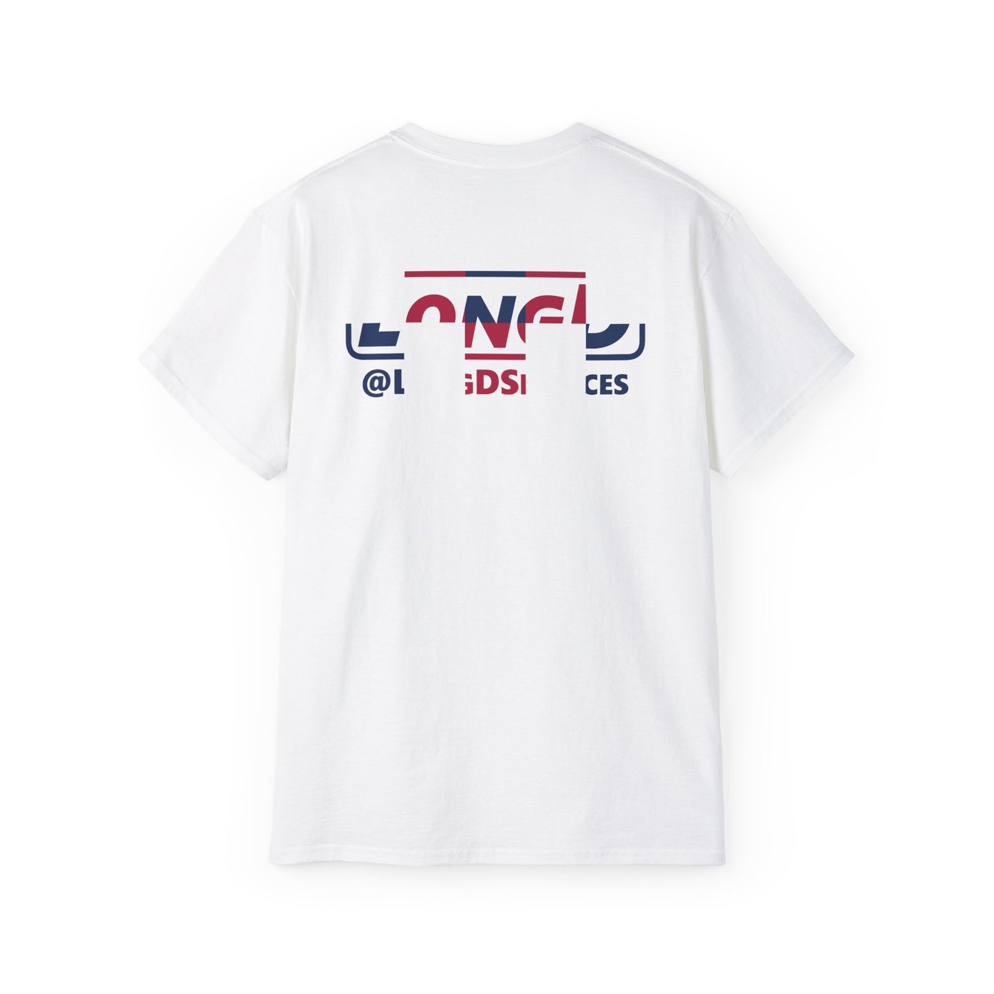 I firecracker LongD positive 2x5 front-back Hyde Park logo cotton tee