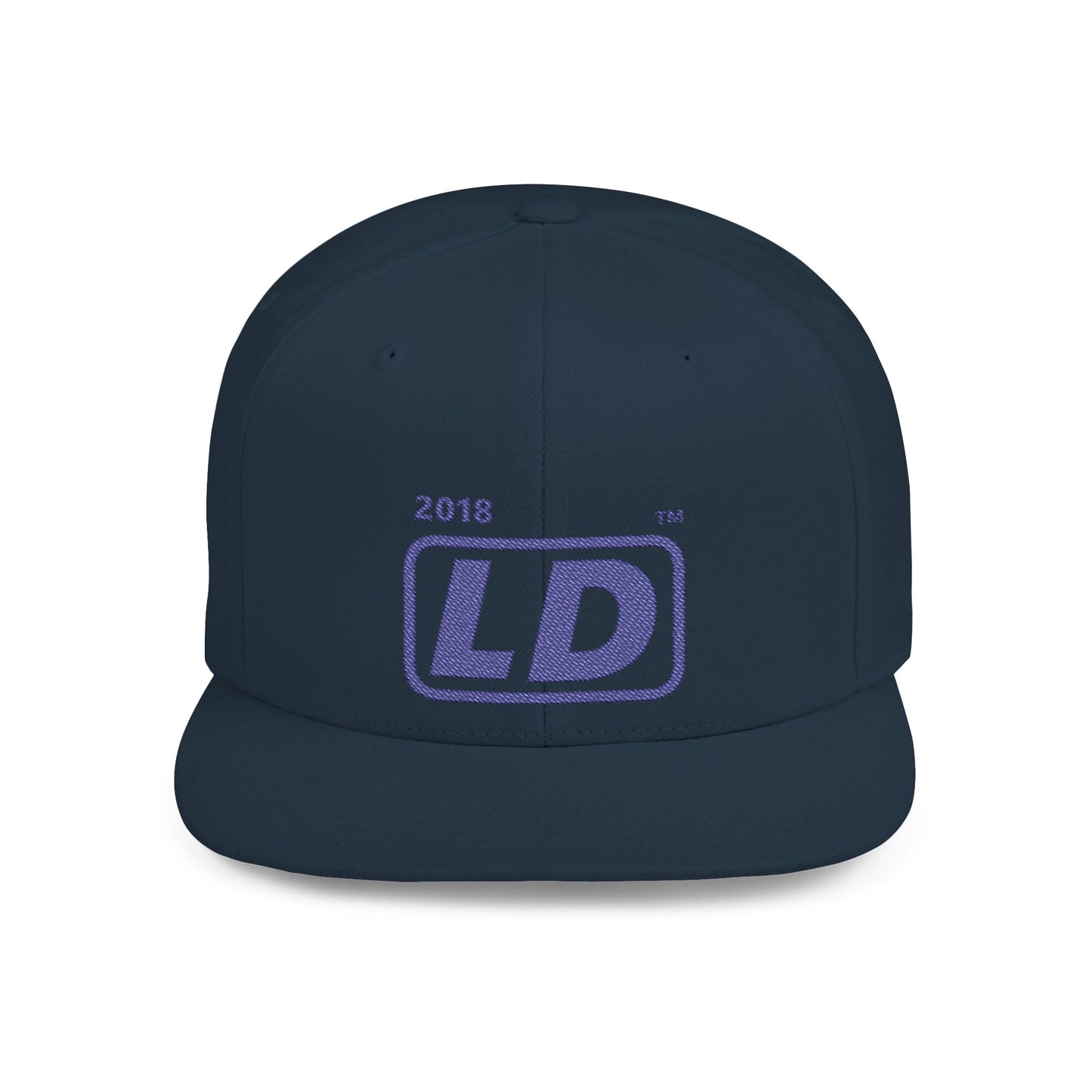 Embroidered Baseball Cap official navy logo initials