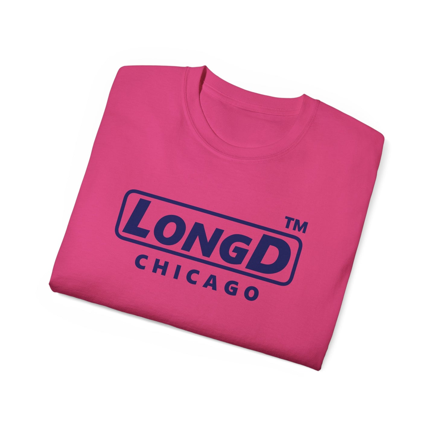 LongD® Logo Cotton Tee positive official basic Chicago logo