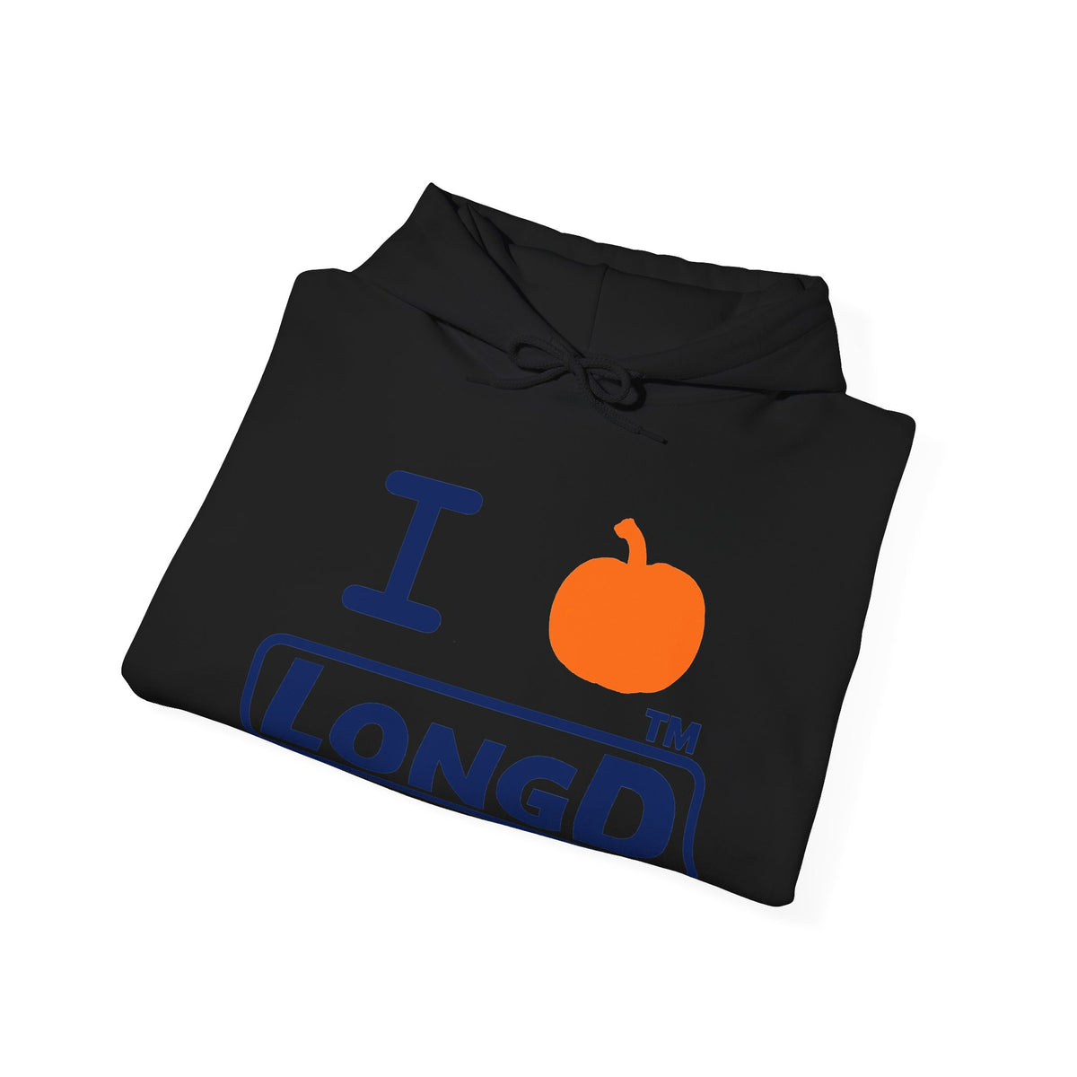 I pumpkin LongD Hyde Park positive basic Navy (002060) logo hoodie