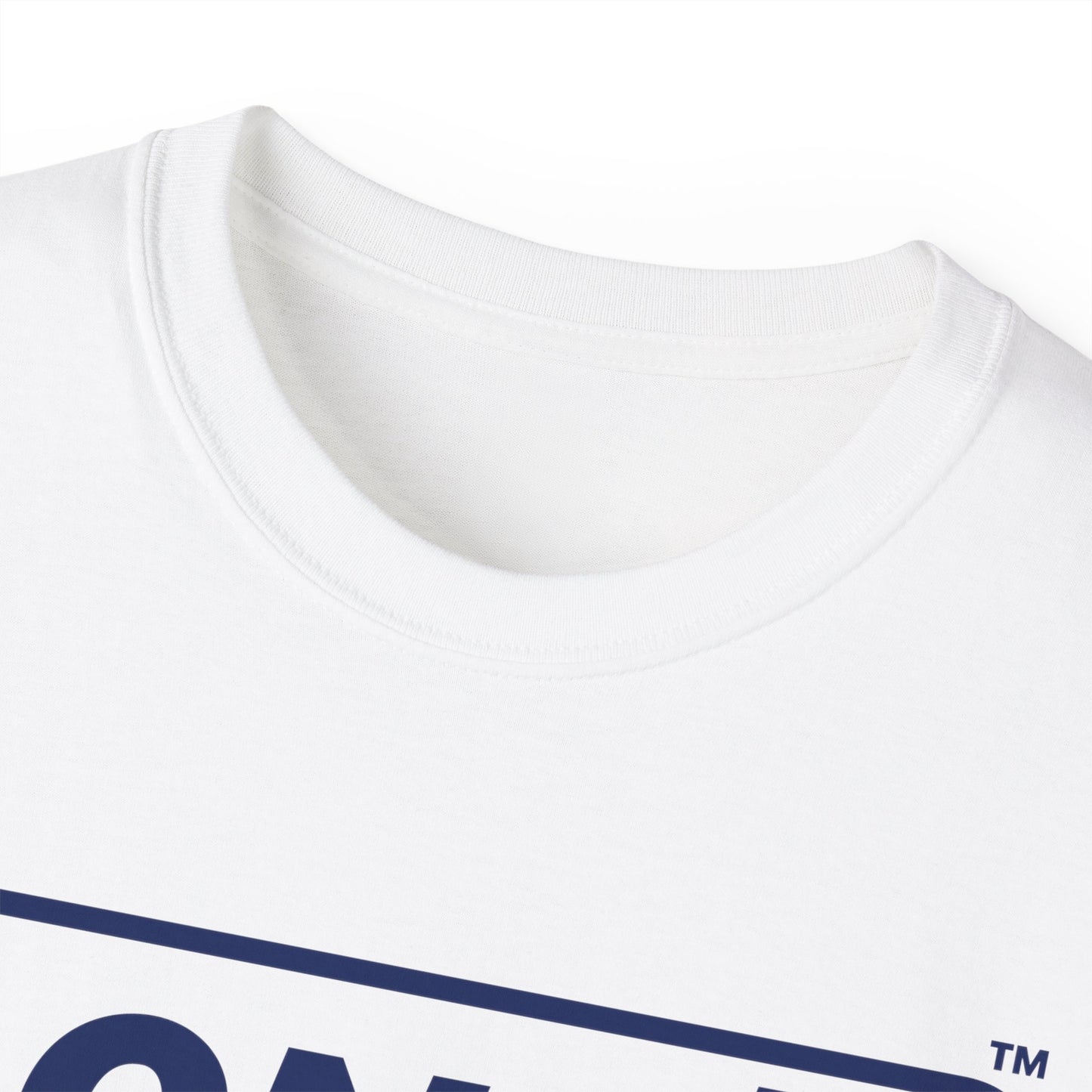LongD® Logo Cotton Tee (Mardi Gras colored shirts with blue text)