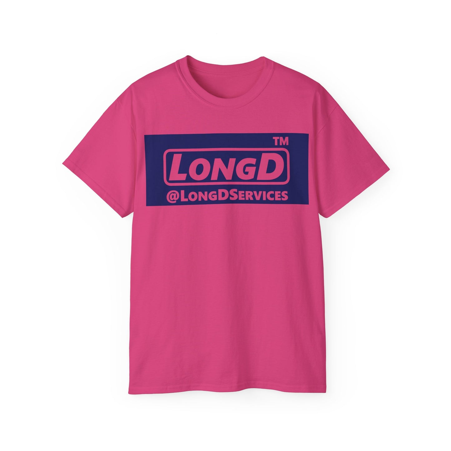 LongD® Logo Cotton Tee negative official basic logo