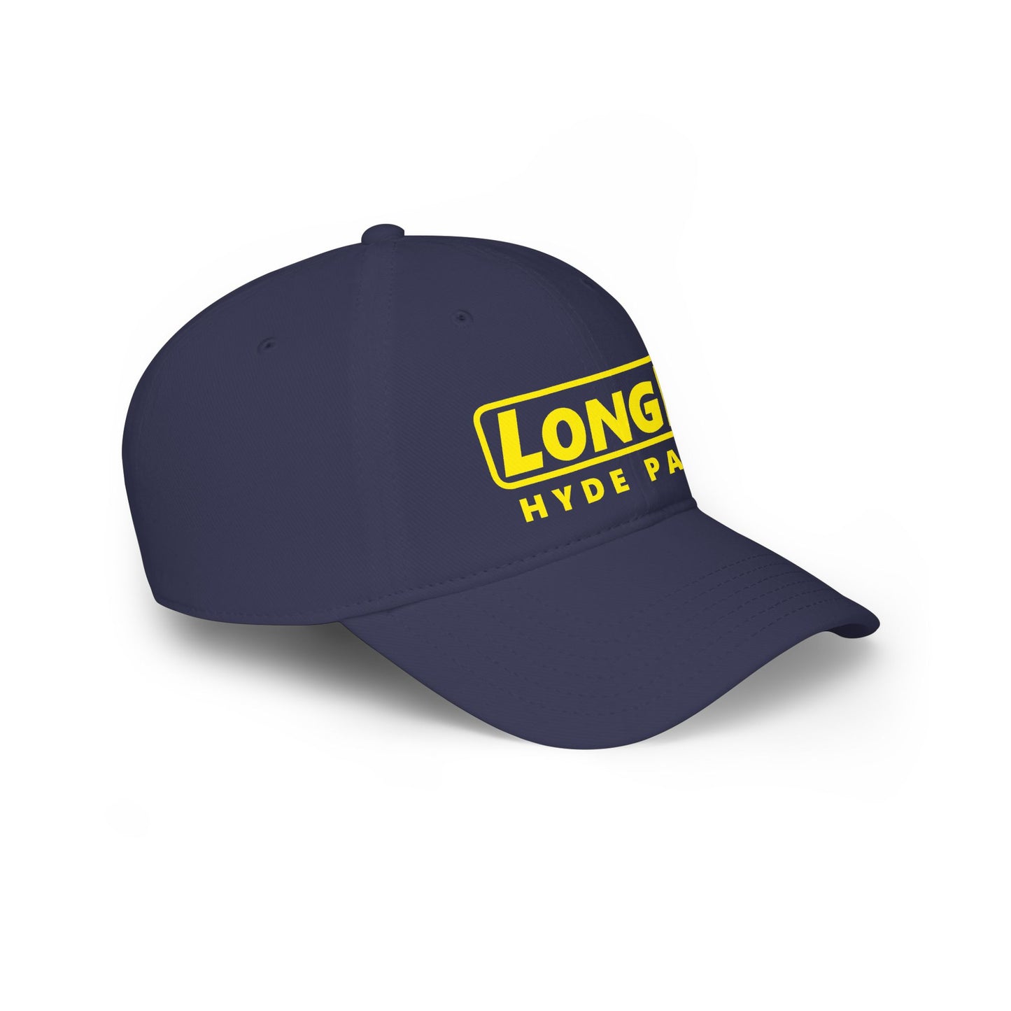 LongD Logo 100% Cotton Velcro Baseball Cap (Positive Hyde Park)