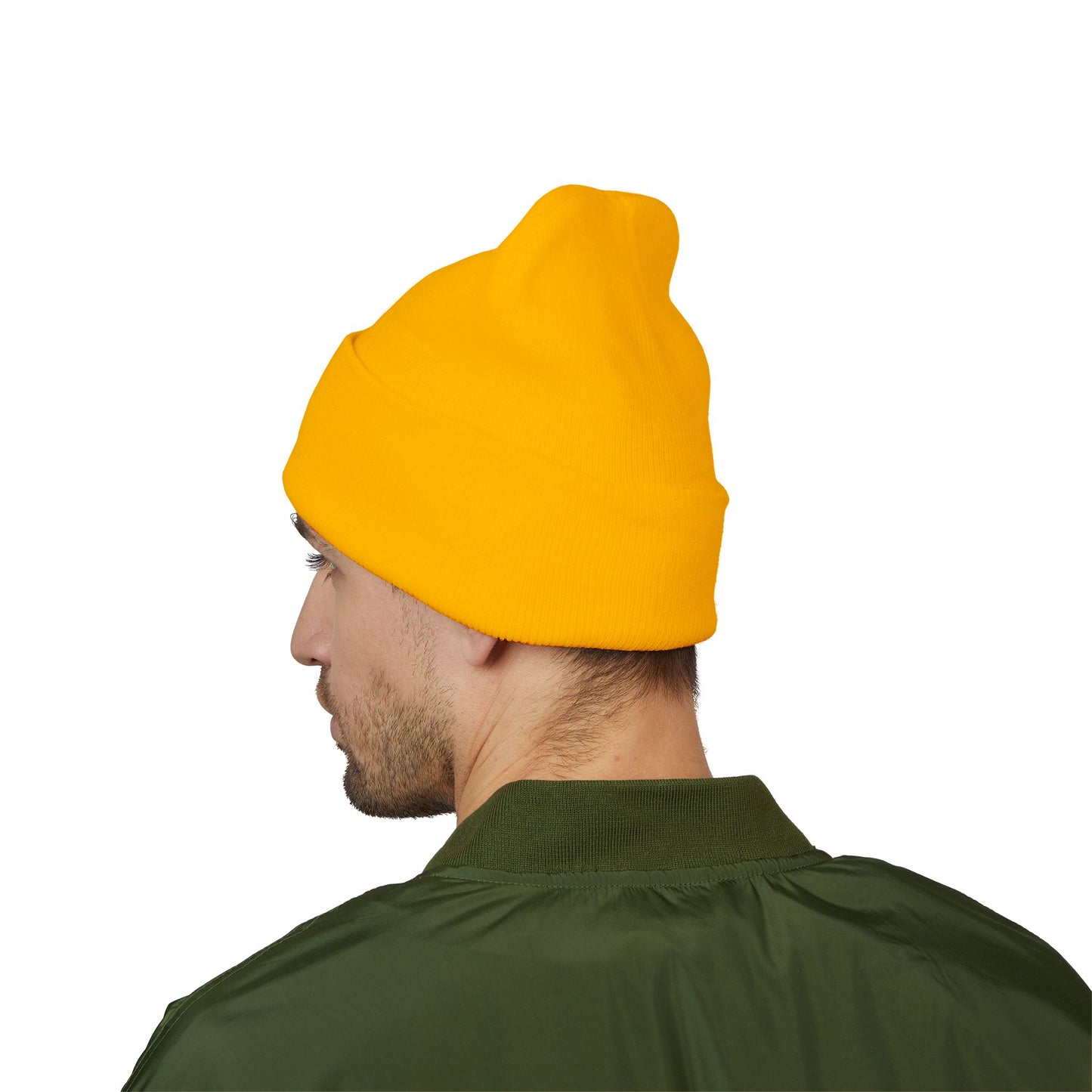 Embroidered Classic Cuffed Beanie basic official logo upright