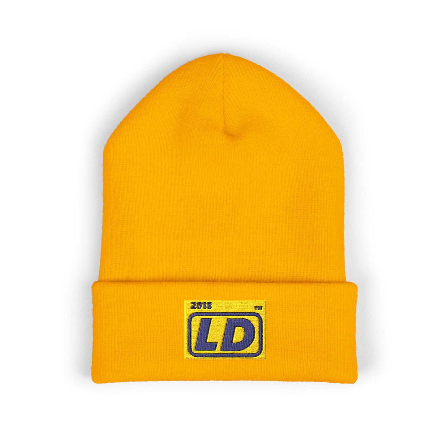 Embroidered Classic Cuffed Beanie official logo initials