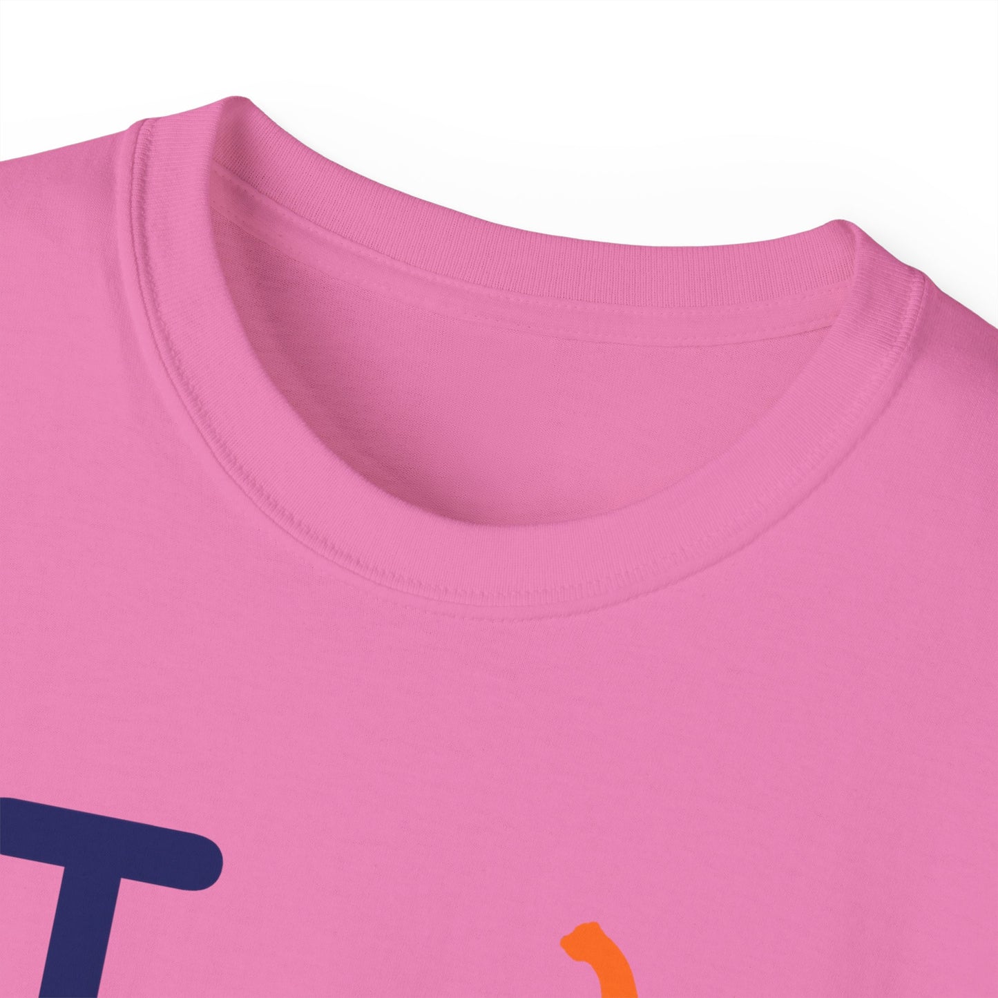 I Pumpkin LongD® Logo Cotton Tee positive blue basic Hyde Park logo