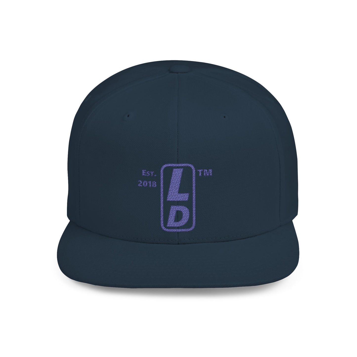 Embroidered Baseball Cap basic official logo upright initials