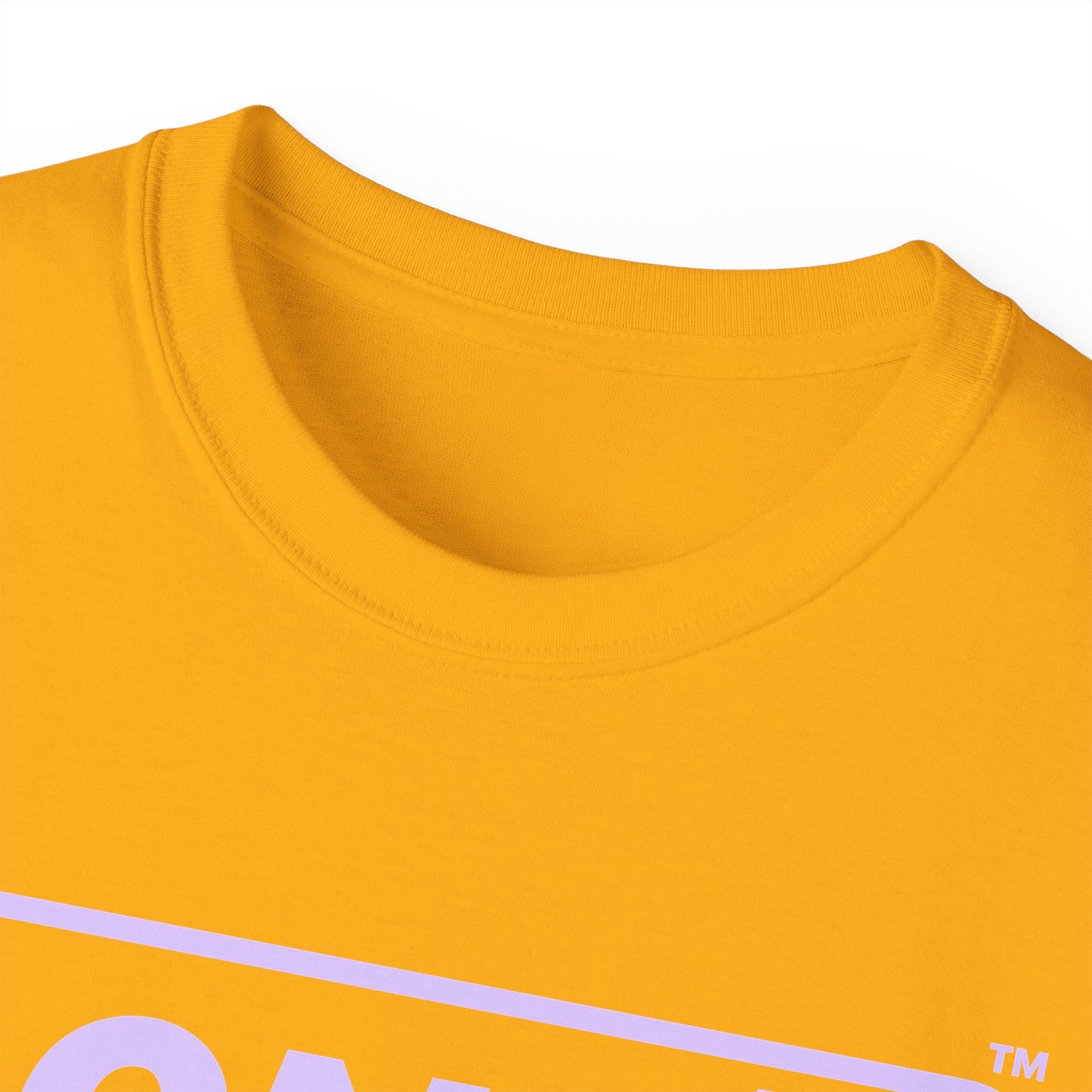 LongD® Logo Cotton Tee (Easter pastel purple in positive text)