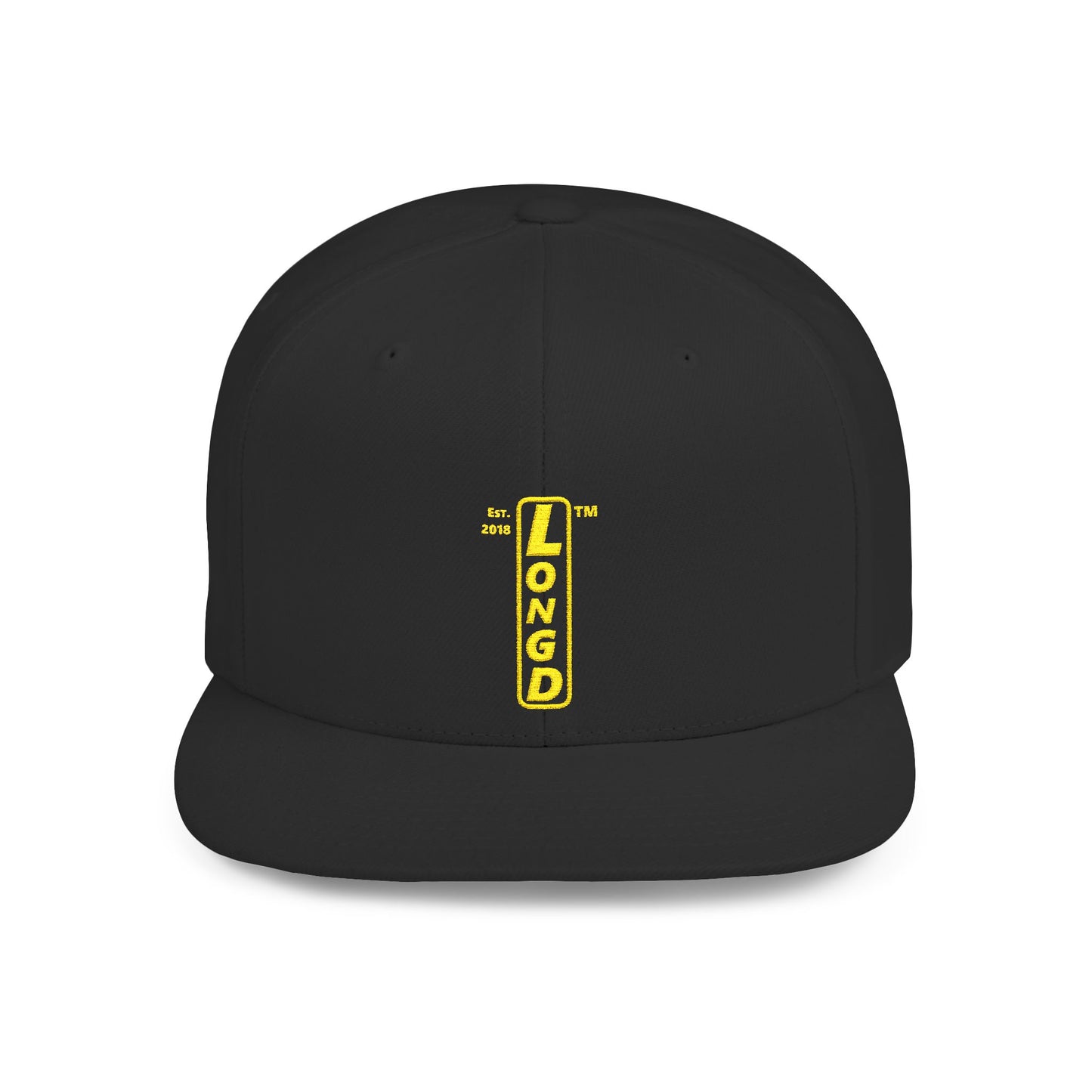 Embroidered Baseball Cap basic reverse logo upright