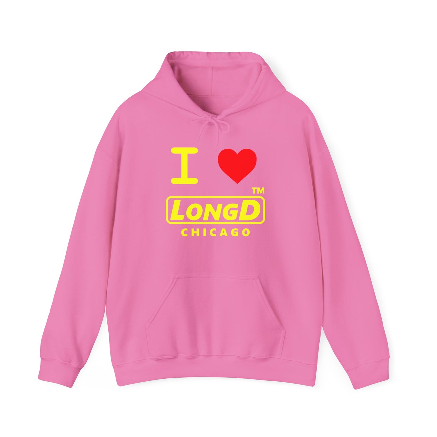 I Luv LongD® Logo (positive alternate Chicago version) Hoodie