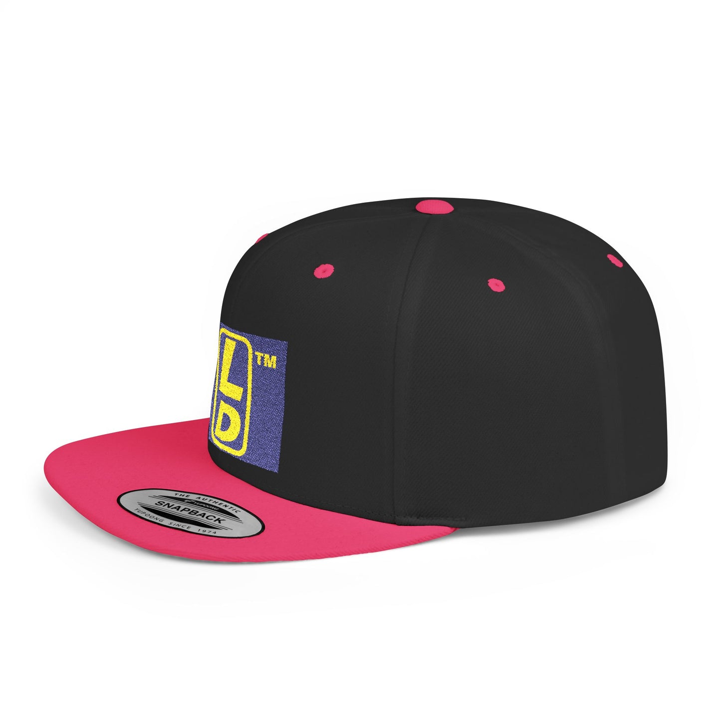 Embroidered Baseball Cap reverse official logo upright initials