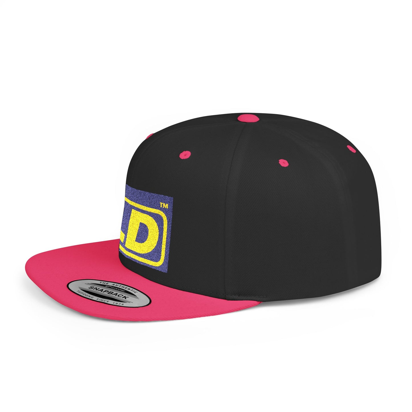 Embroidered Baseball Cap reverse official (gold on navy) logo initials