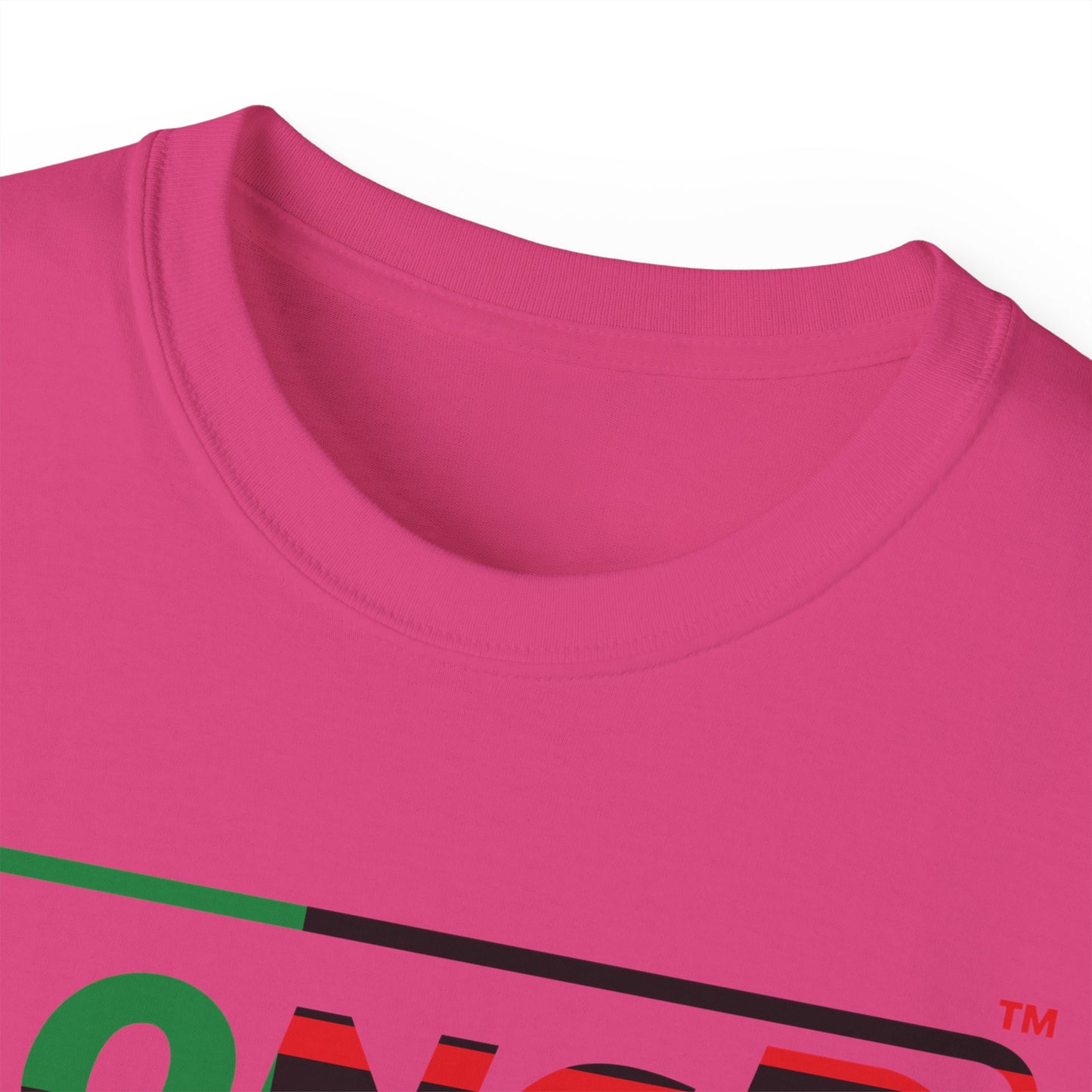 LongD® Logo Cotton Tee Juneteenth positive flag