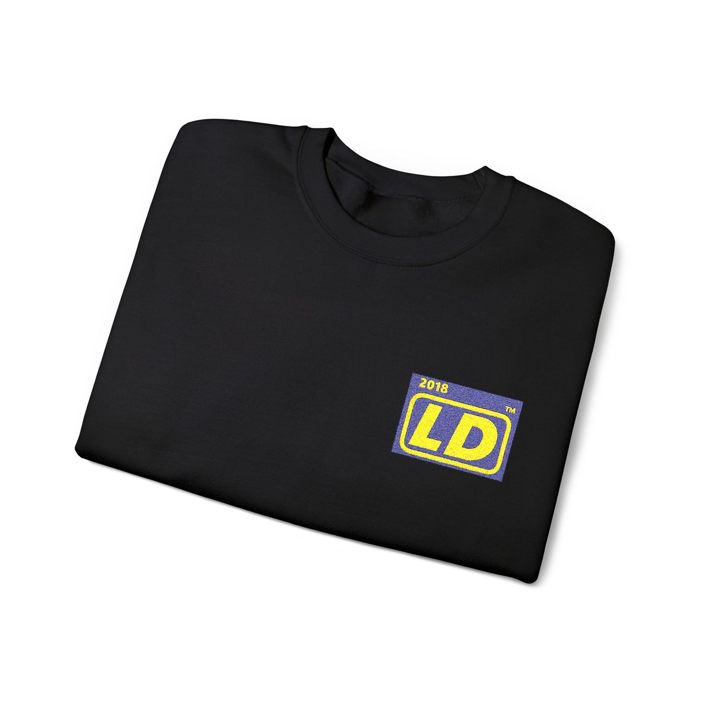Embroidered Unisex Heavy Blend™ Crewneck Sweatshirt reverse logo initials