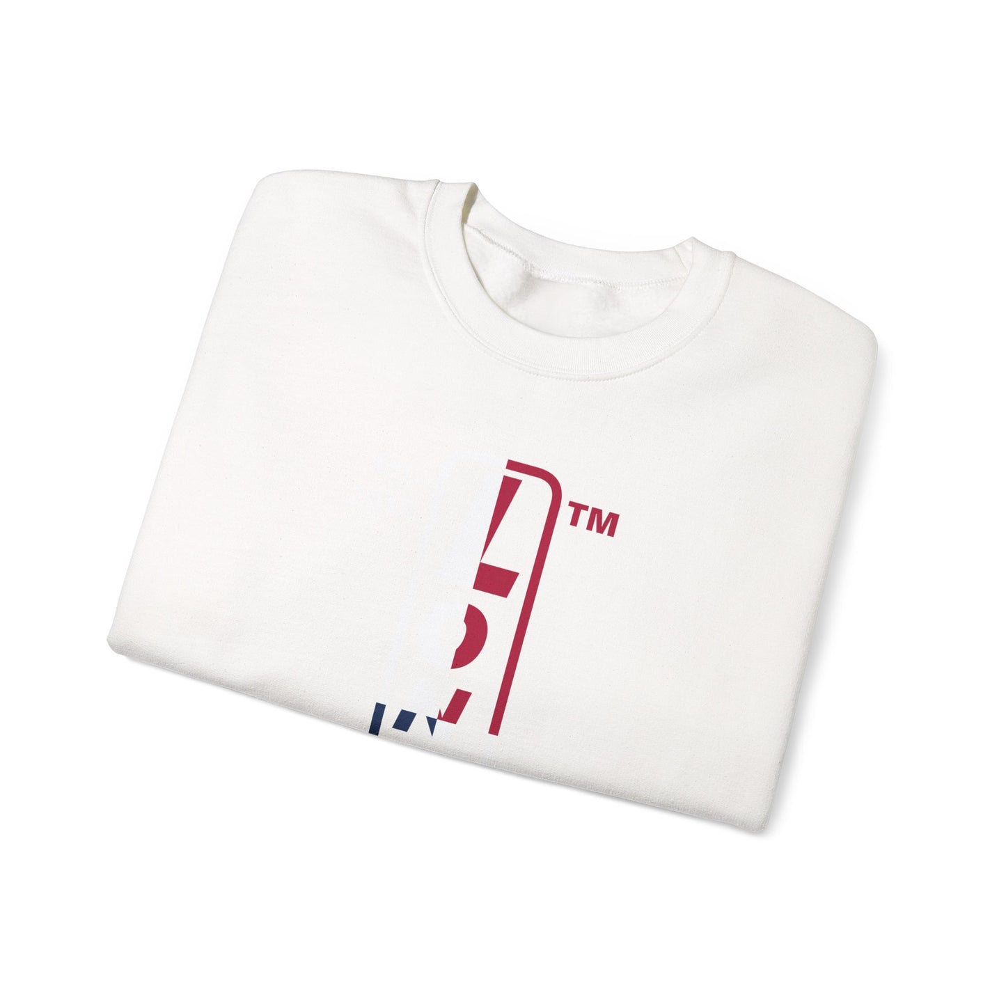 LongD positive quarters Hyde Park upright logo crewneck sweatshirt (patriotic colors)
