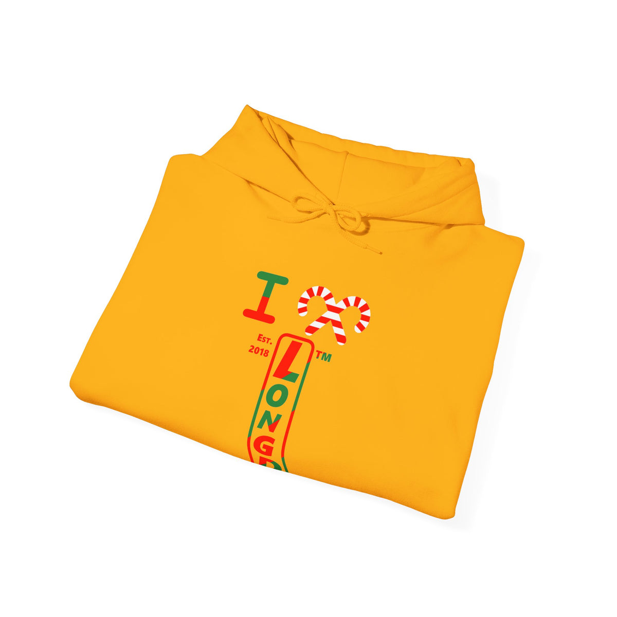 I candy cane LongD Chicago positive upright pixel-weighted 4-striped 4-print logo hoodie