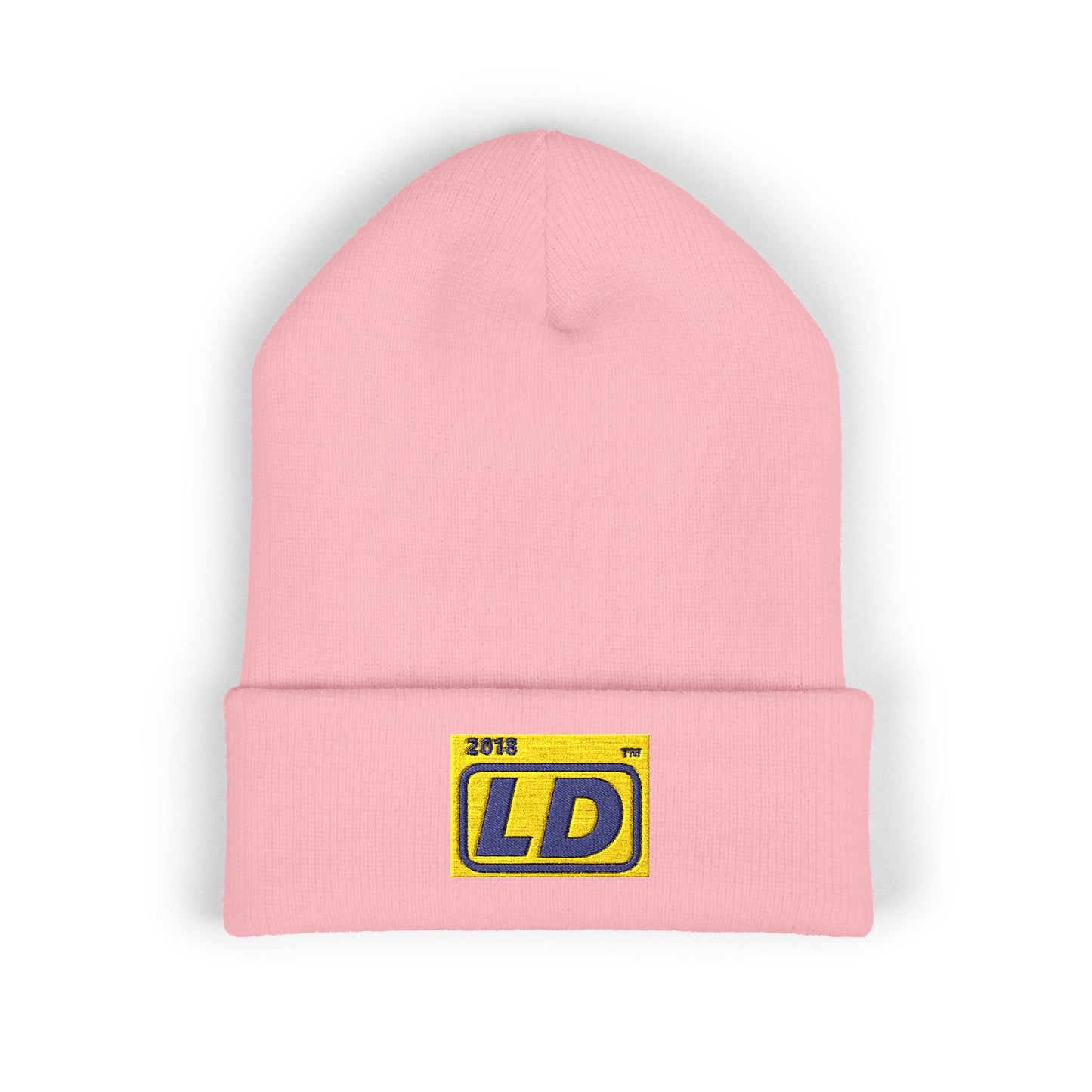 Embroidered Classic Cuffed Beanie official logo initials