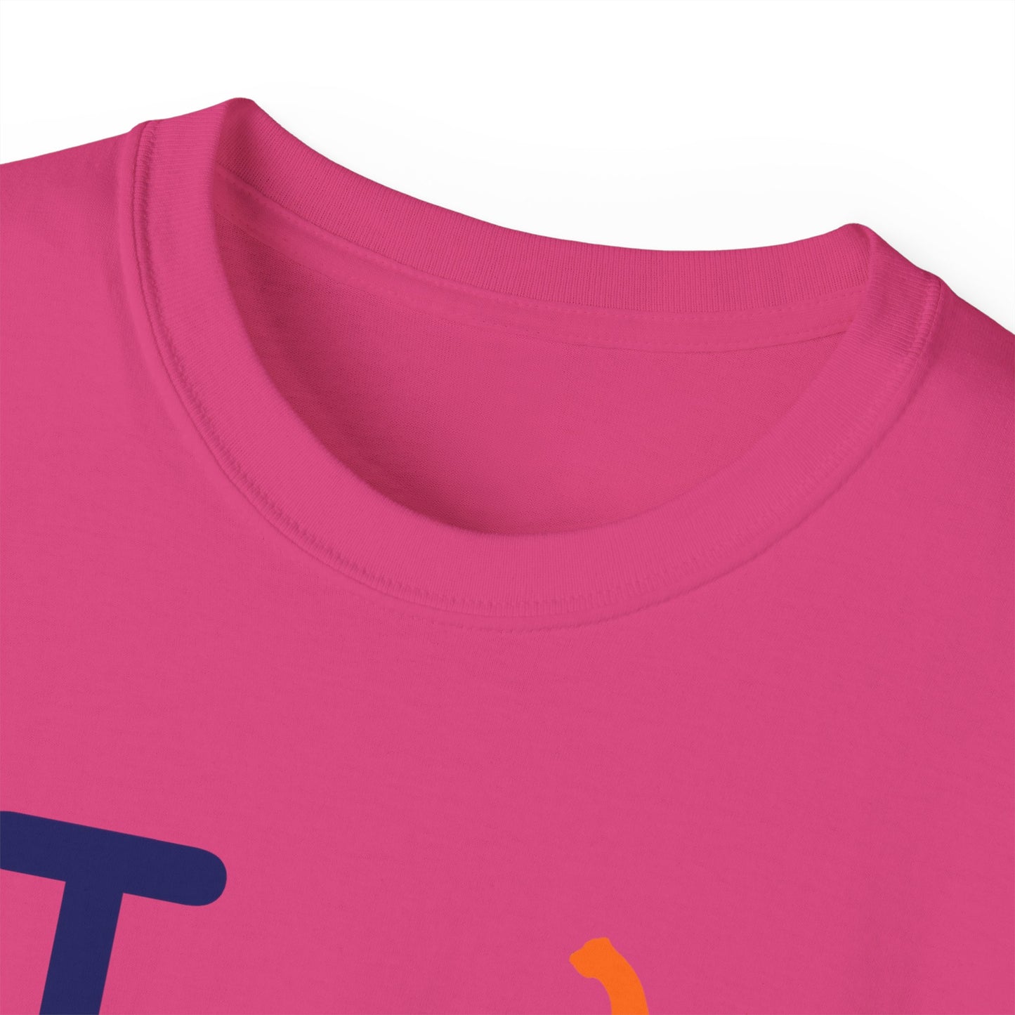 I Pumpkin LongD® Logo Cotton Tee positive blue basic Hyde Park logo