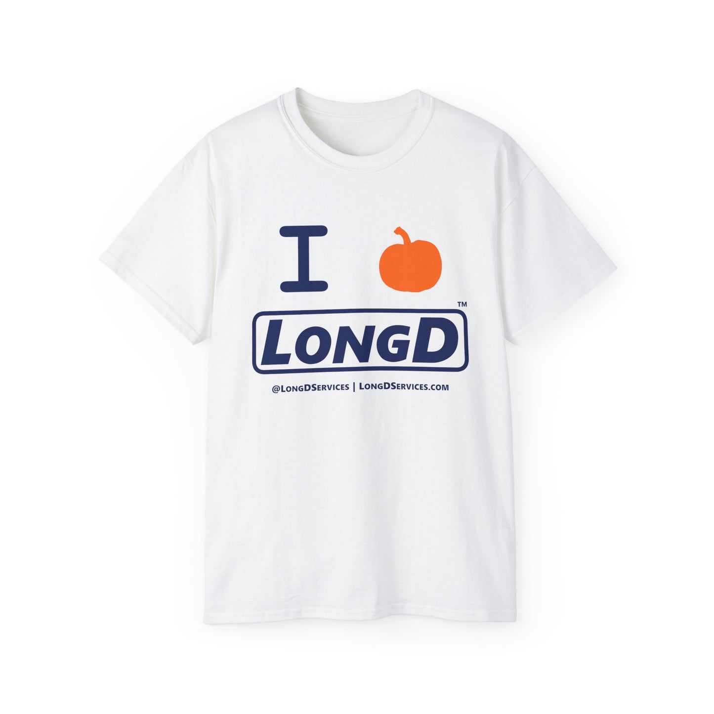 I Pumpkin LongD Logo Cotton Tee