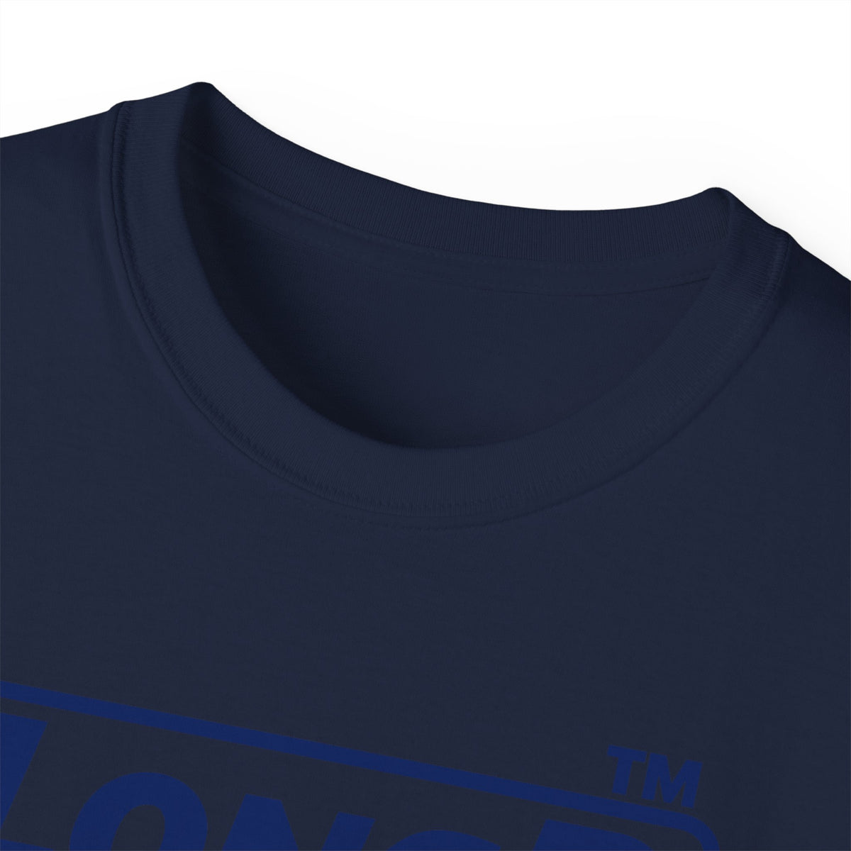 LongD Hyde Park positive basic Navy (002060) logo cotton tee