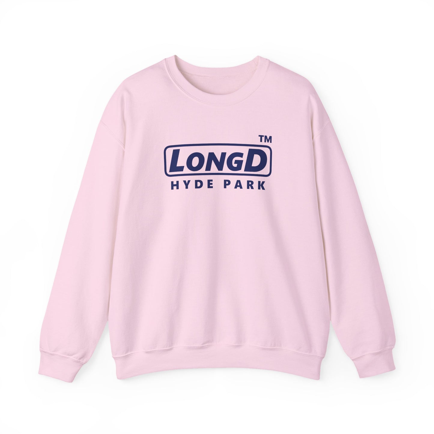 LongD official Hyde Park logo crewneck sweatshirt