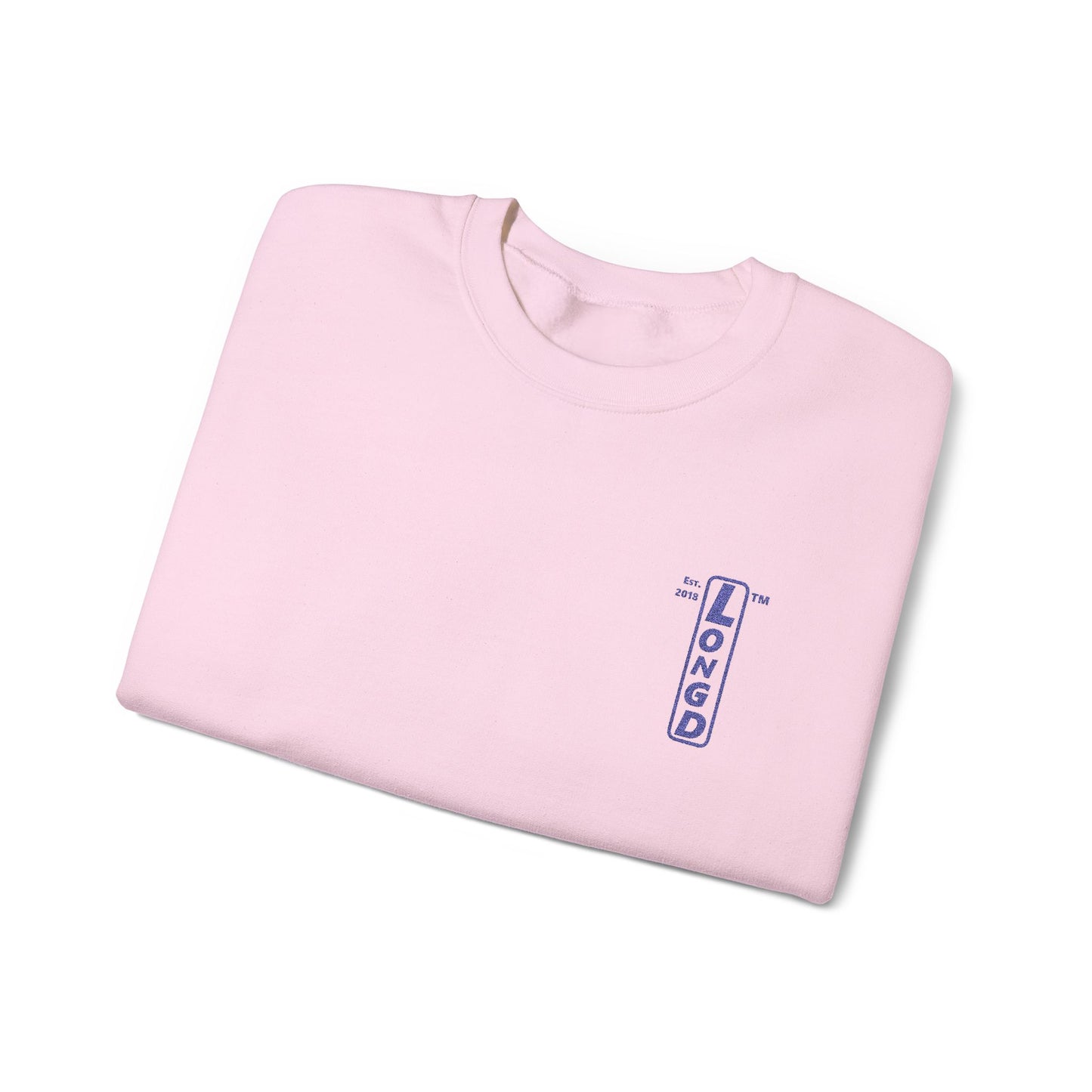 Embroidered Unisex Heavy Blend™ Crewneck Sweatshirt official basic logo upright