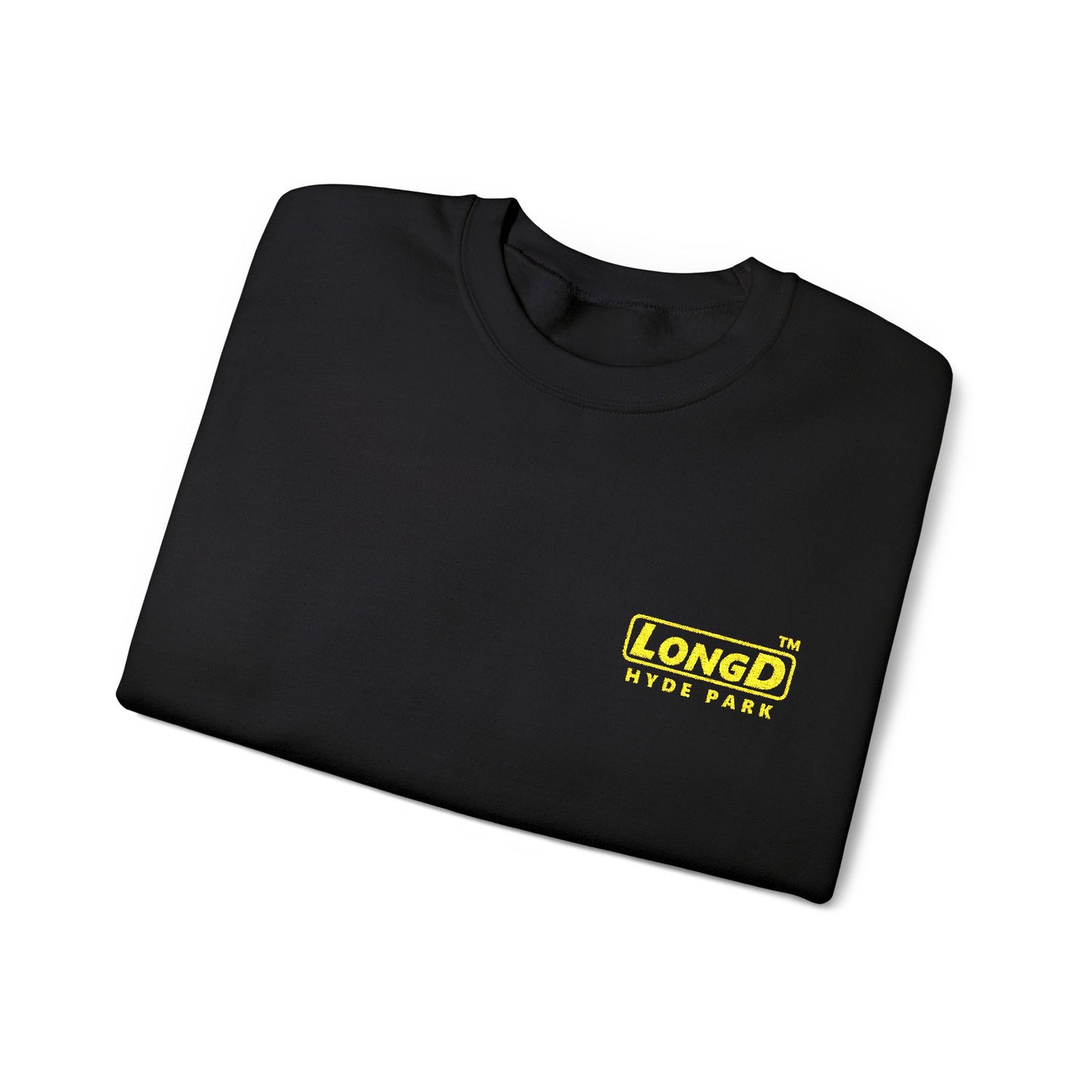 Embroidered Unisex Heavy Blend™ Crewneck Sweatshirt alternate (reverse) basic Hyde Park logo