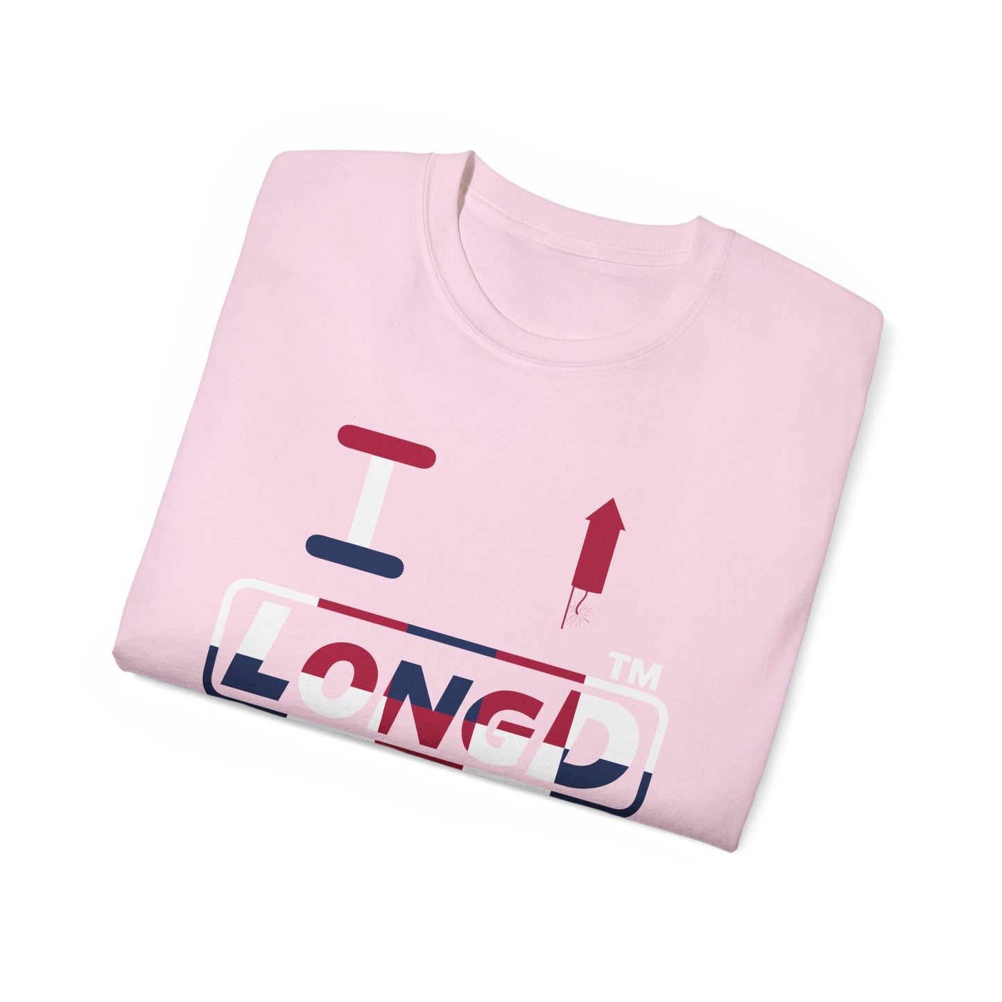 I firecracker LongD positive 2x5 front-back tag-domain logo cotton tee