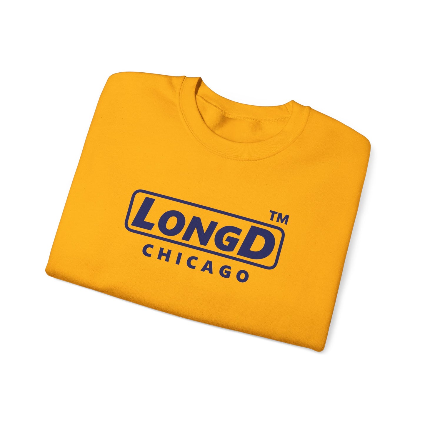 LongD official Chicago logo crewneck sweatshirt