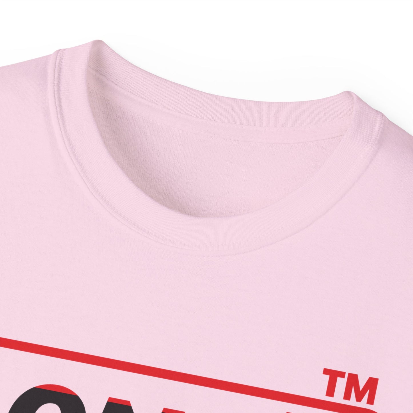 LongD positive horizontal 3-striped Hyde Park logo cotton tee (Juneteenth colors)
