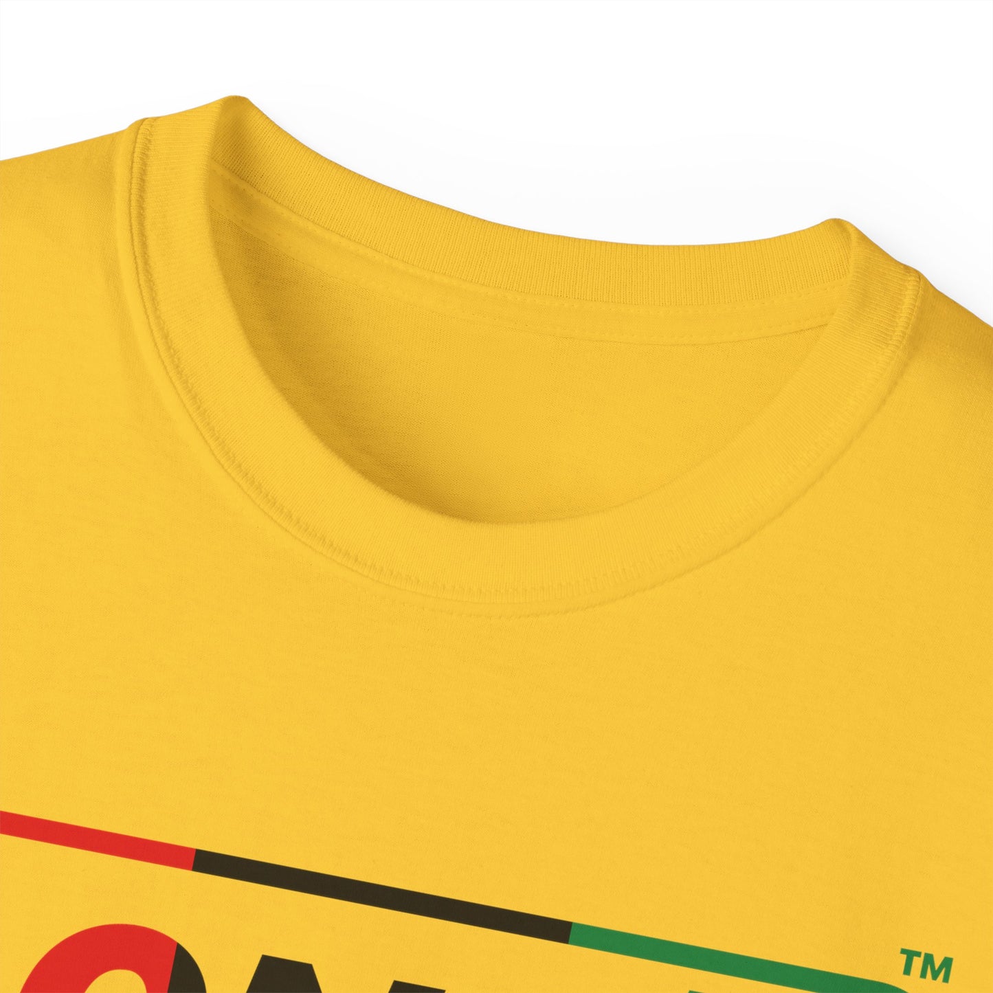 LongD® Logo Cotton Tee Juneteenth positive top negative bottom text