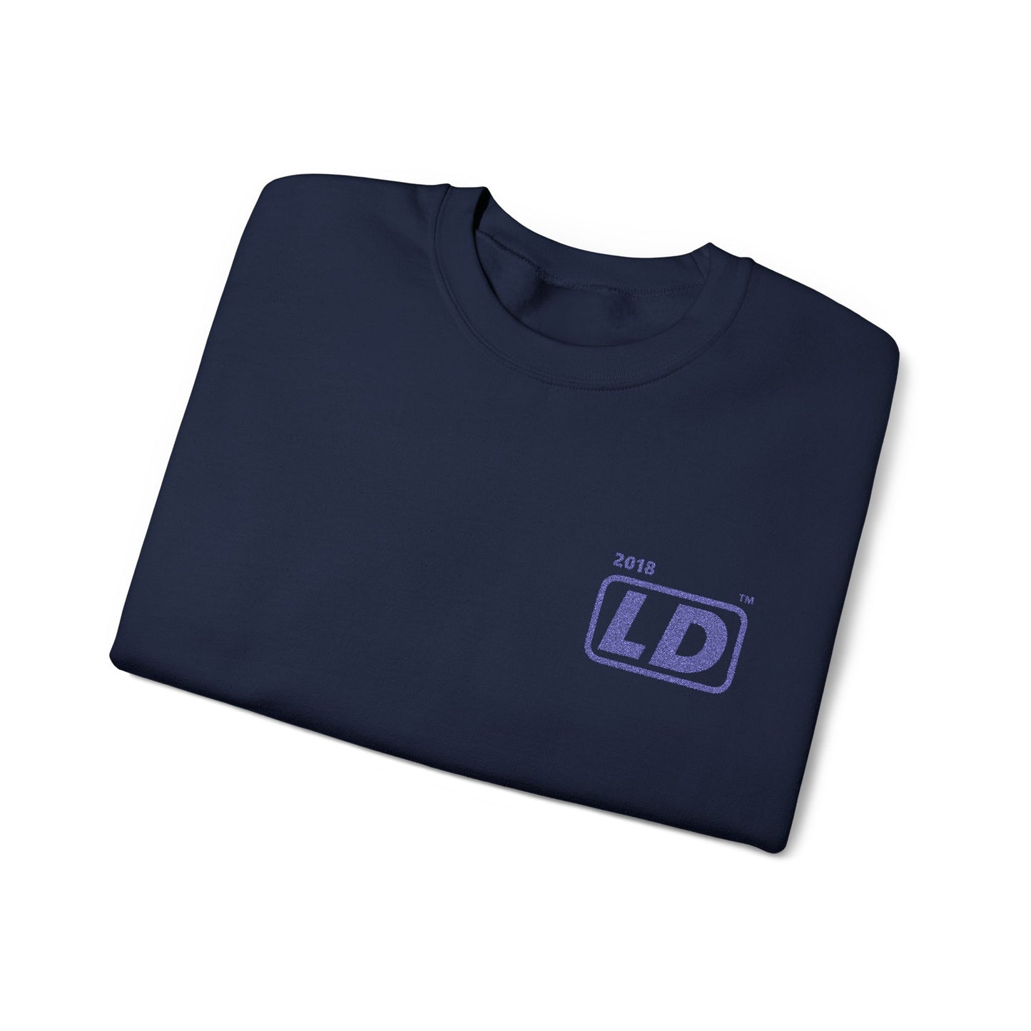 Embroidered Unisex Heavy Blend™ Crewneck Sweatshirt official basic logo initials