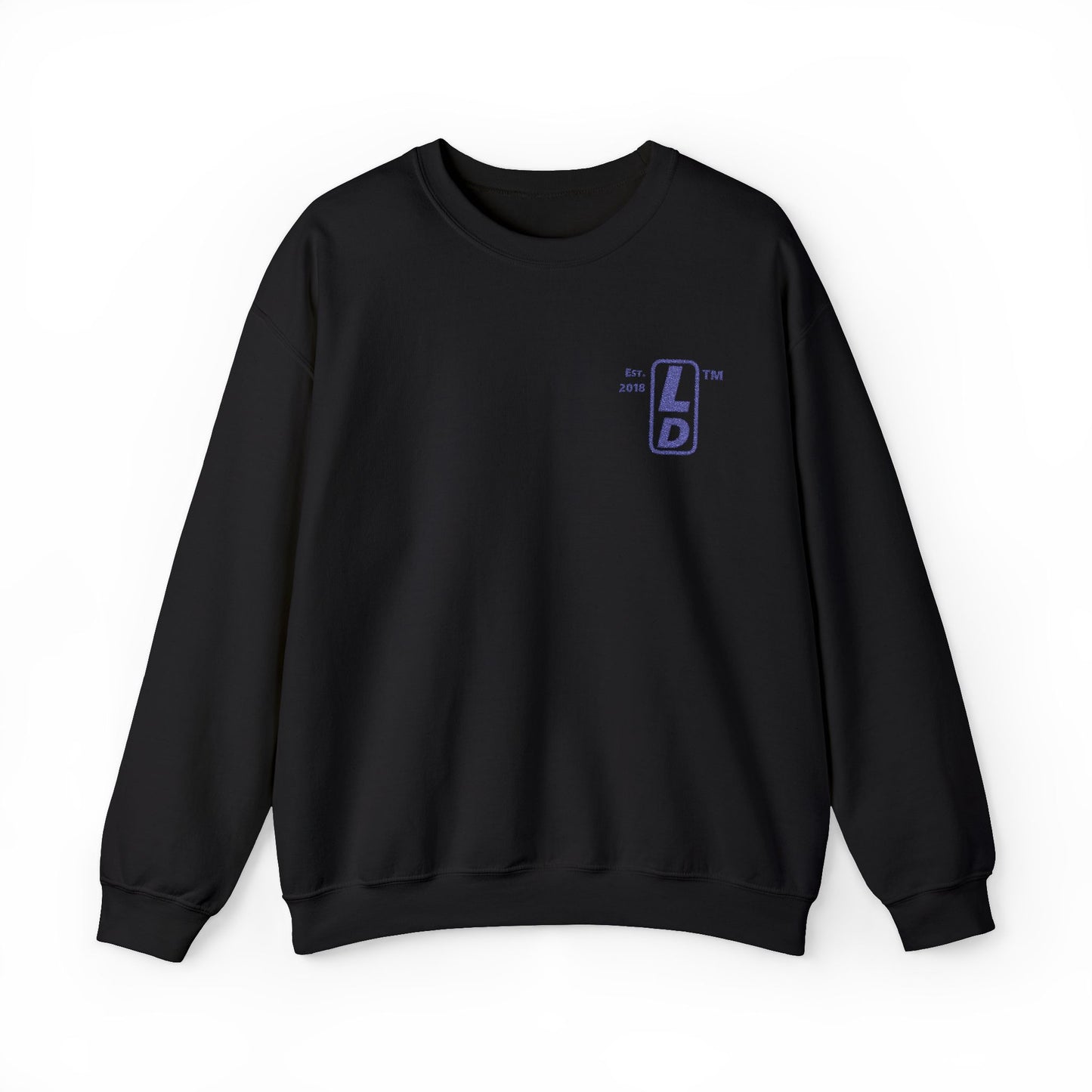 Embroidered Unisex Heavy Blend™ Crewneck Sweatshirt official basic logo upright initials