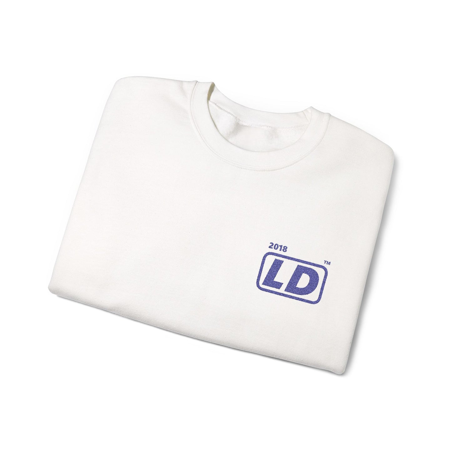 Embroidered Unisex Heavy Blend™ Crewneck Sweatshirt official basic logo initials