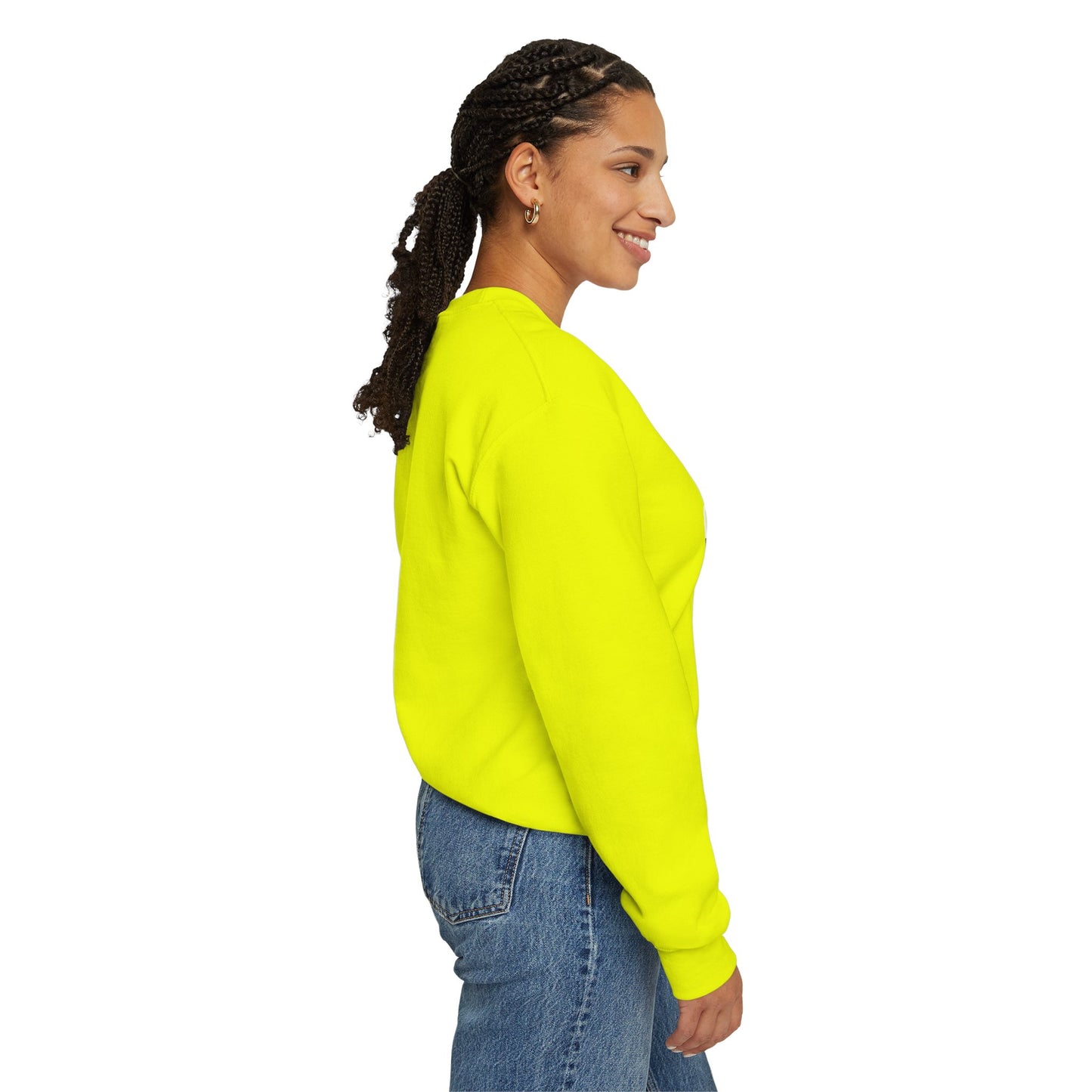 I firecracker LongD positive 2x5 Hyde Park logo crewneck sweatshirt