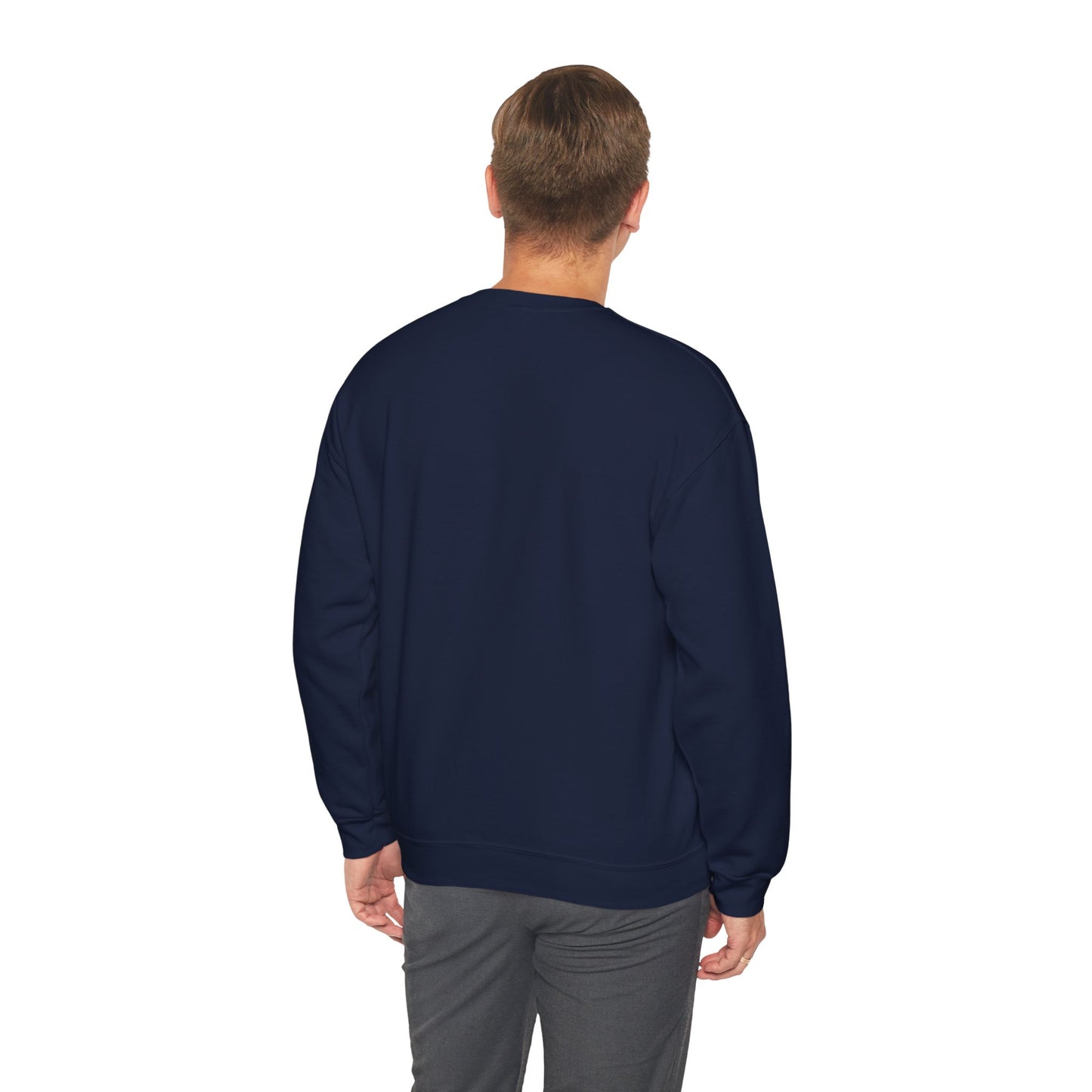 I firecracker LongD negative flag tag logo crewneck sweatshirt