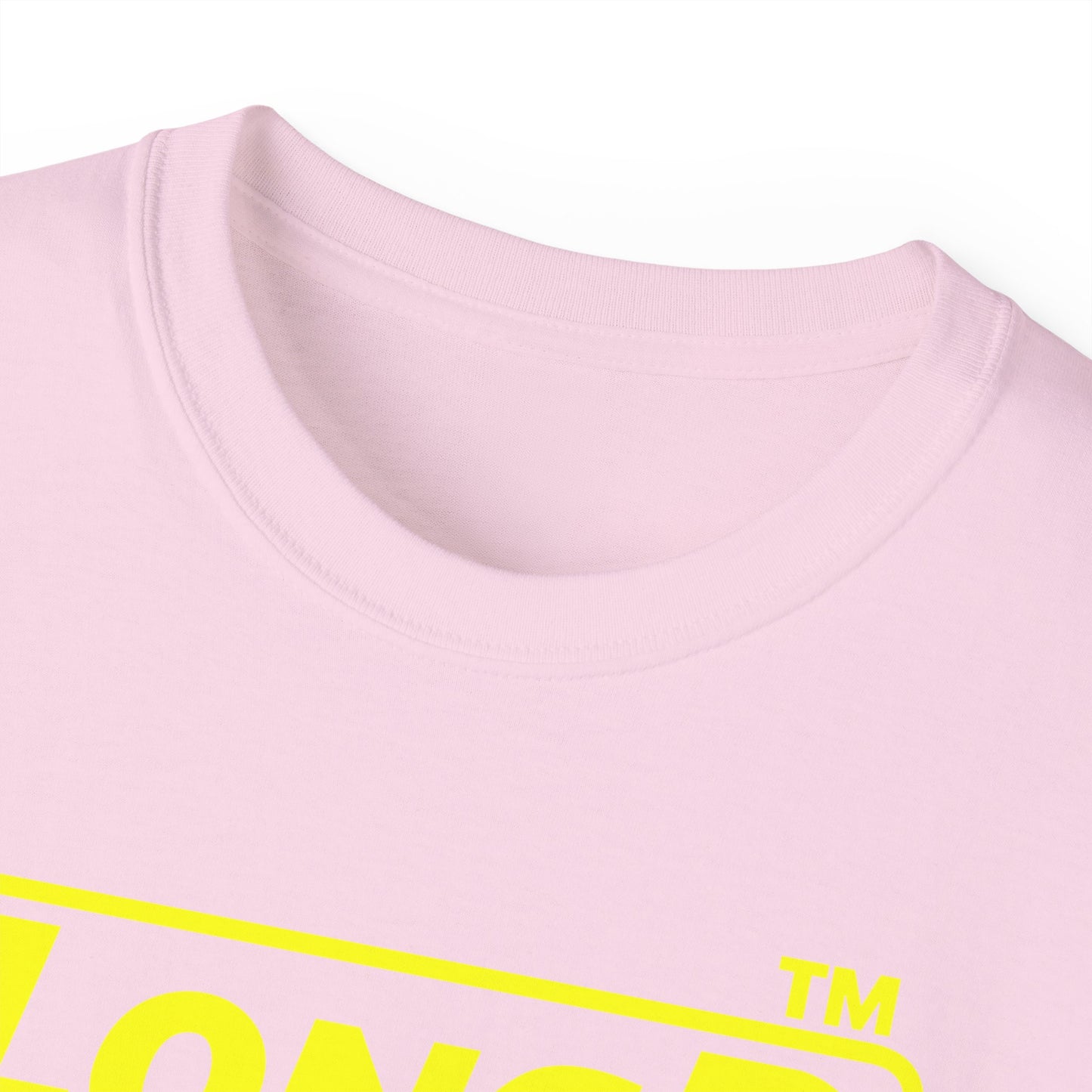 LongD Tag-domain positive alternate basic logo cotton tee