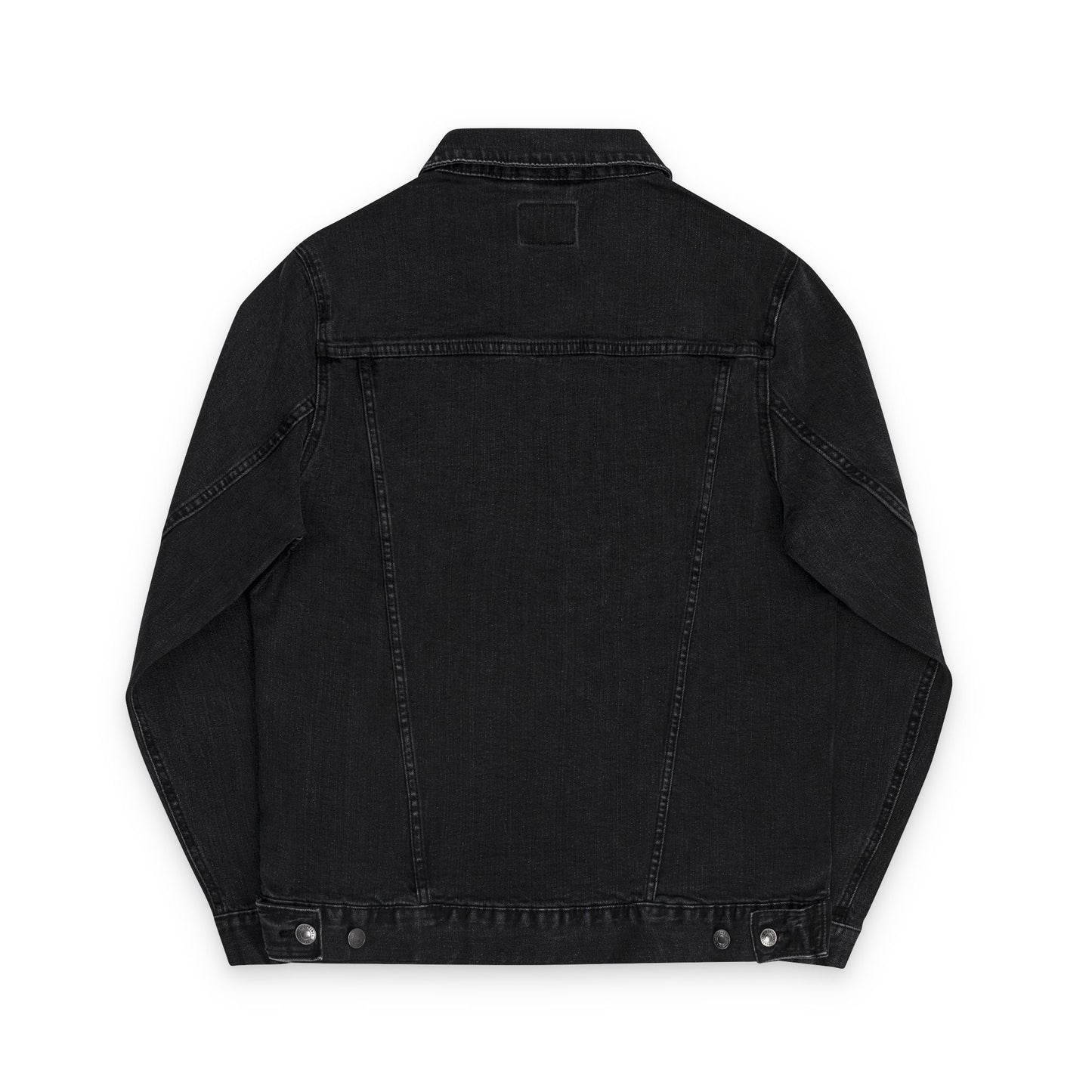 Embroidered Unisex Denim Jacket Official Basic Chicago Logo
