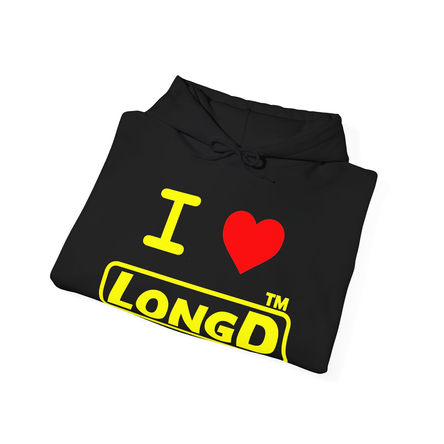 I Luv LongD Tag-domain positive alternate basic logo hoodie